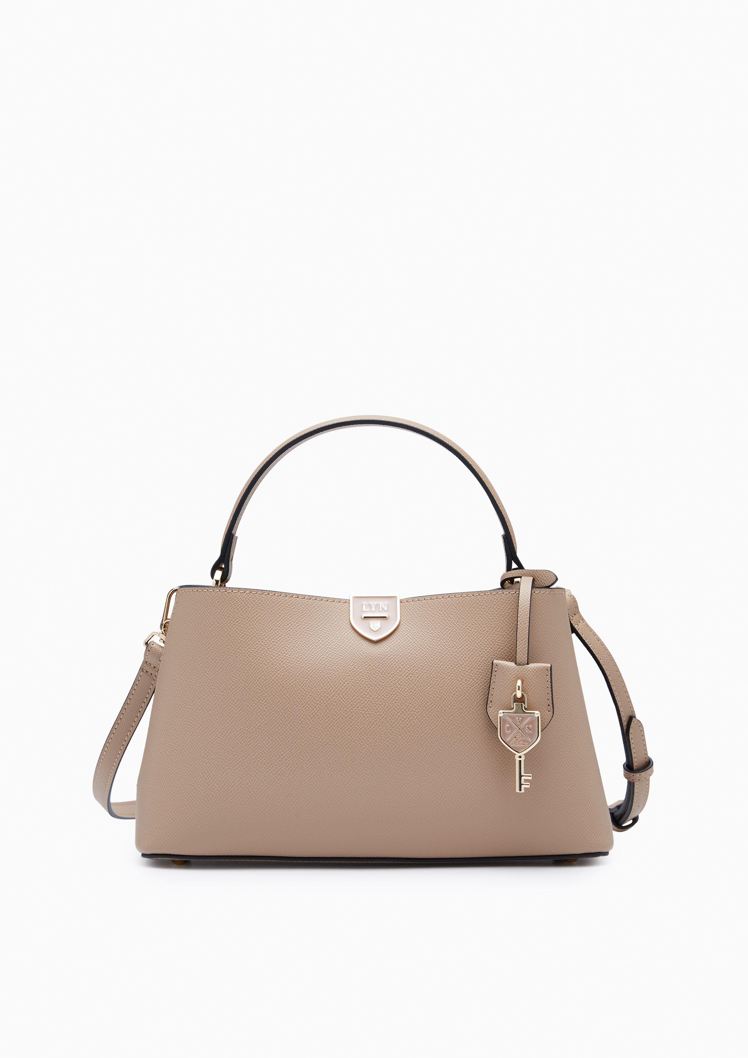 Re-Edit Amanti M Top Handle Bag Taupe