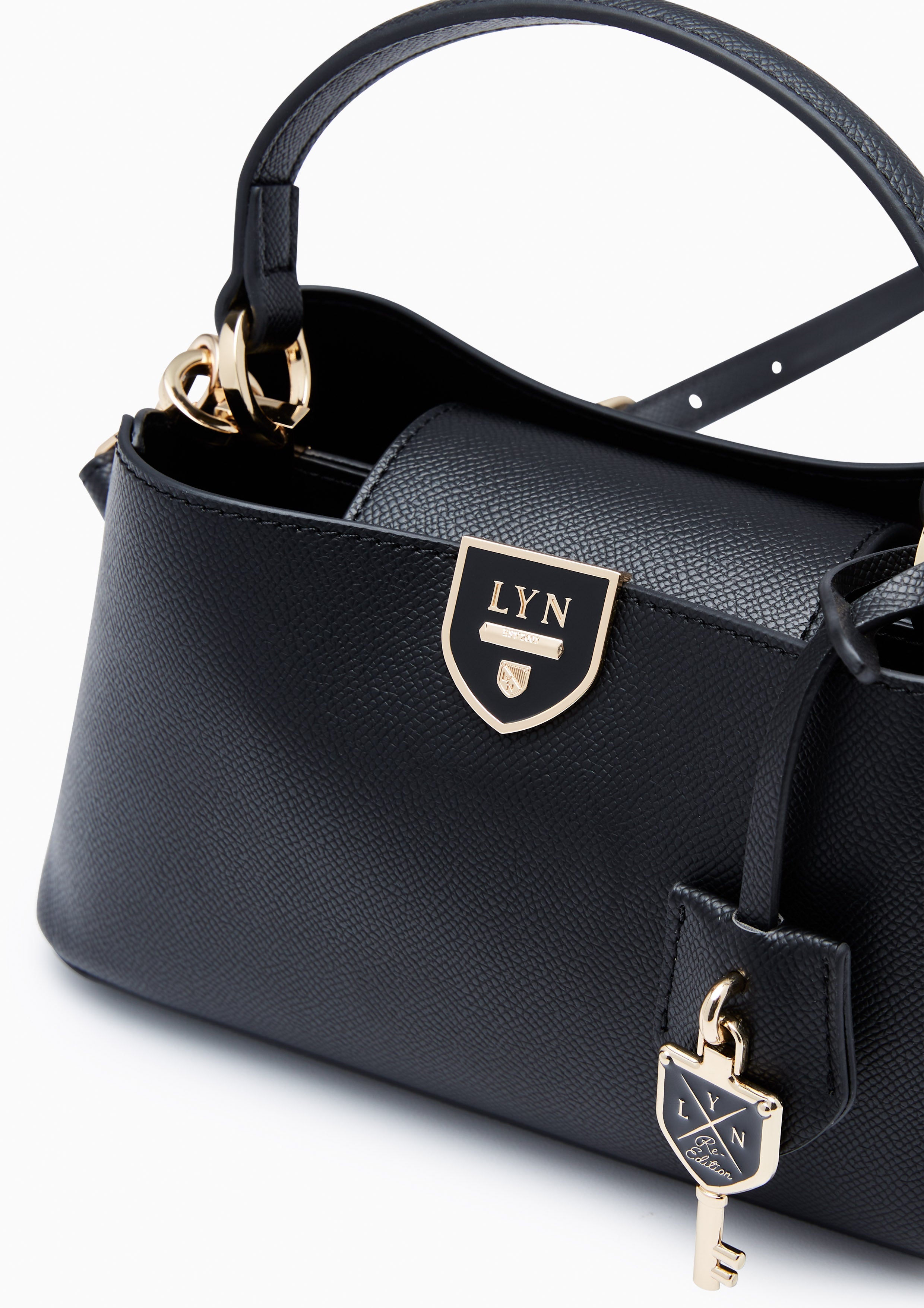 Re-Edit Amanti Xs Top Handle Bag Black