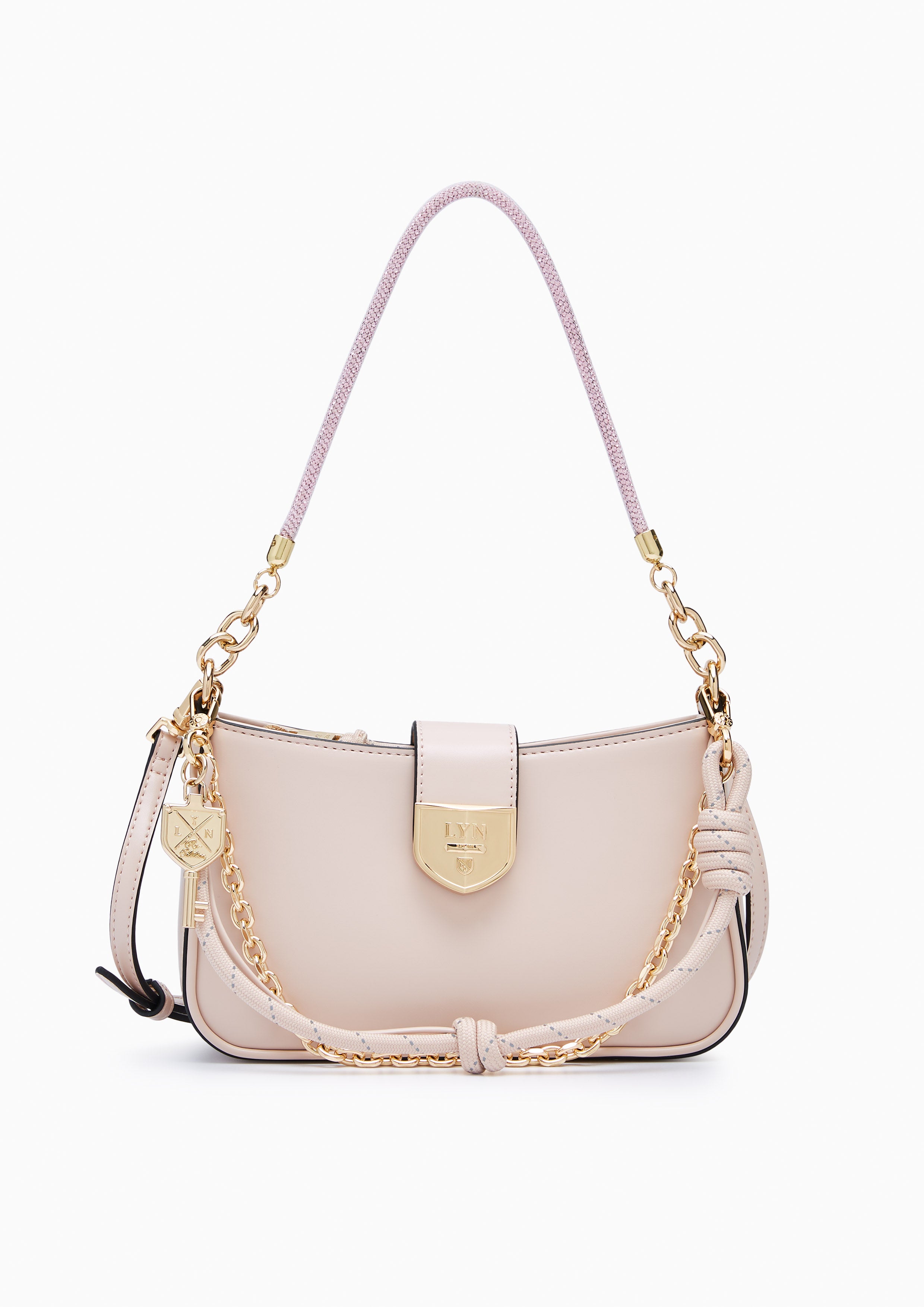 Re-Edit Explore Athella S Shoulder Bag Light Pink
