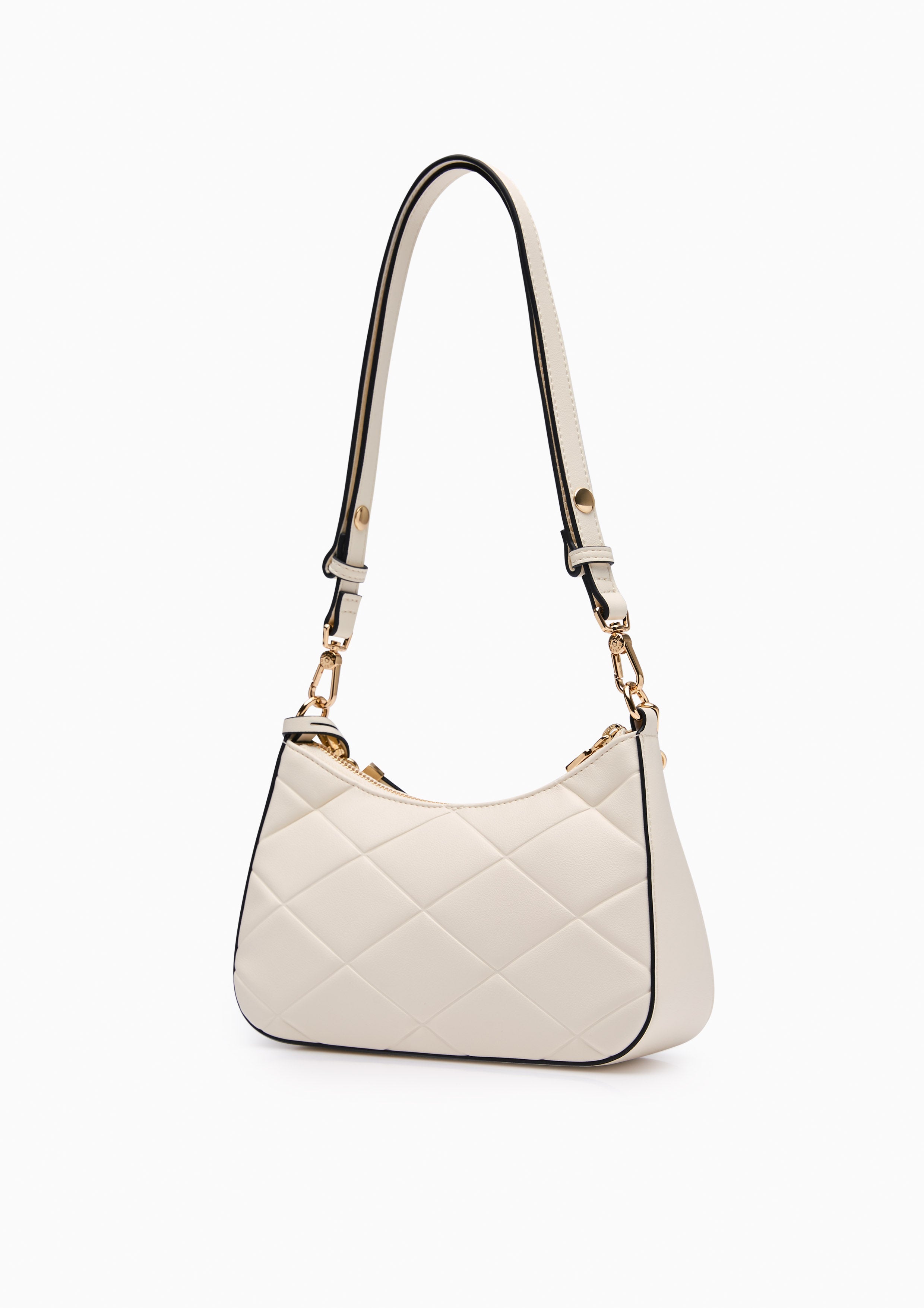 Re-Edit Rosee S Emb Shoulder Bag Ivory