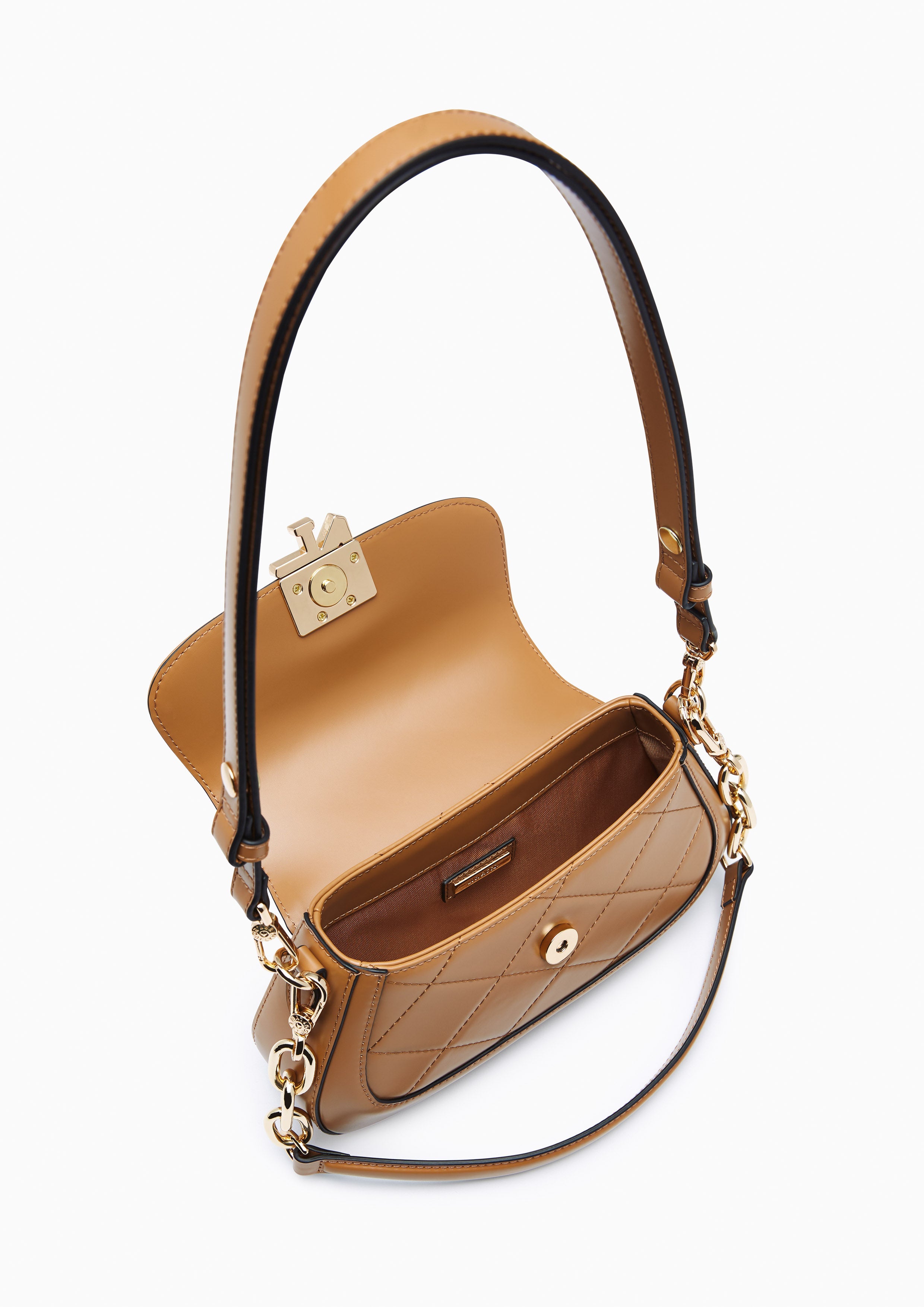 Alenza S Shoulder Bag Brown