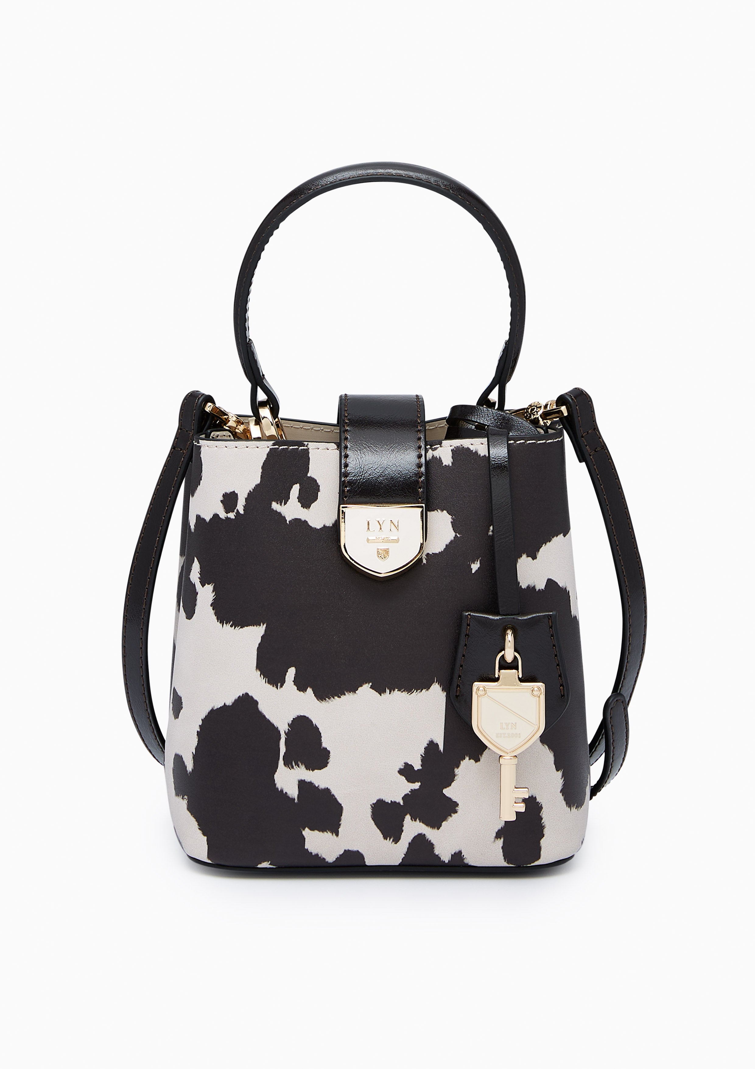 Mustang Astraea Mini Bucket Bag Dark Brown