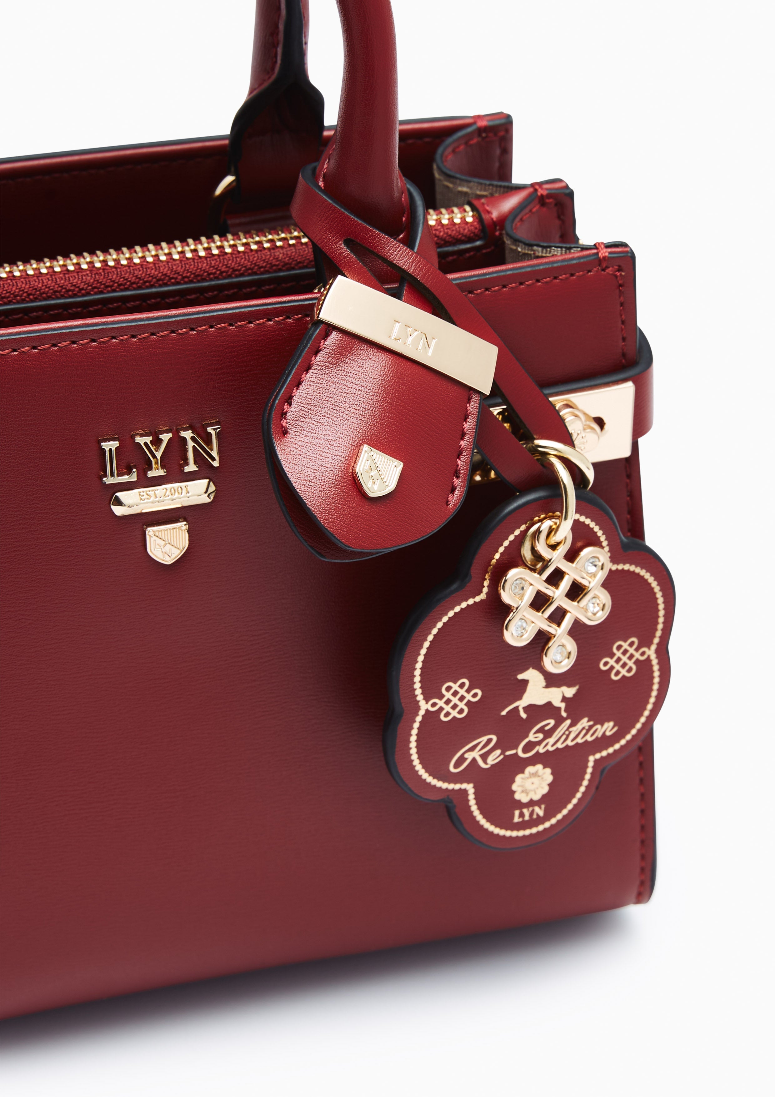 Re-Edit Bliss S Handle Bag Red