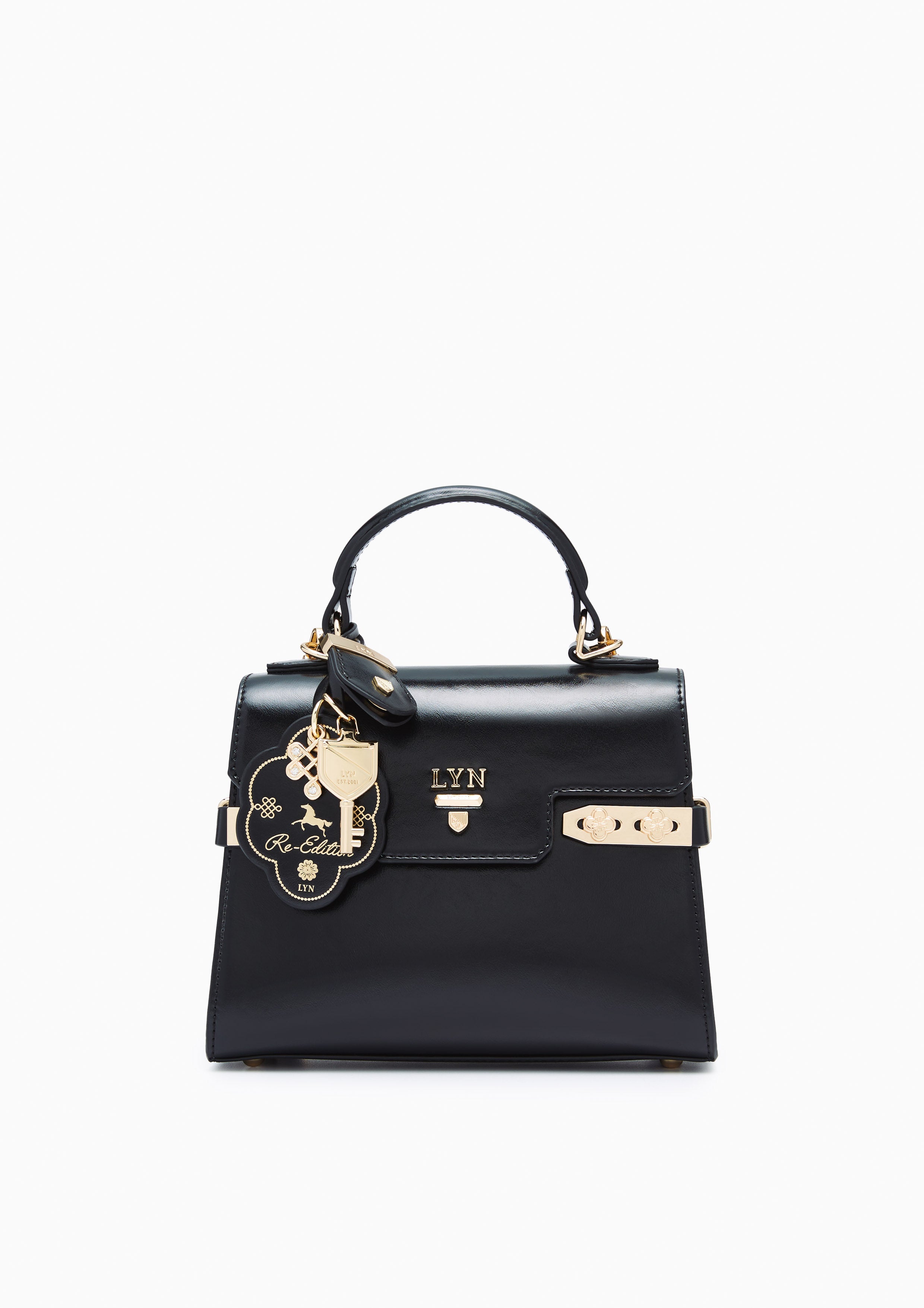 Re-Edit Bliss S Top Handle Bag Black