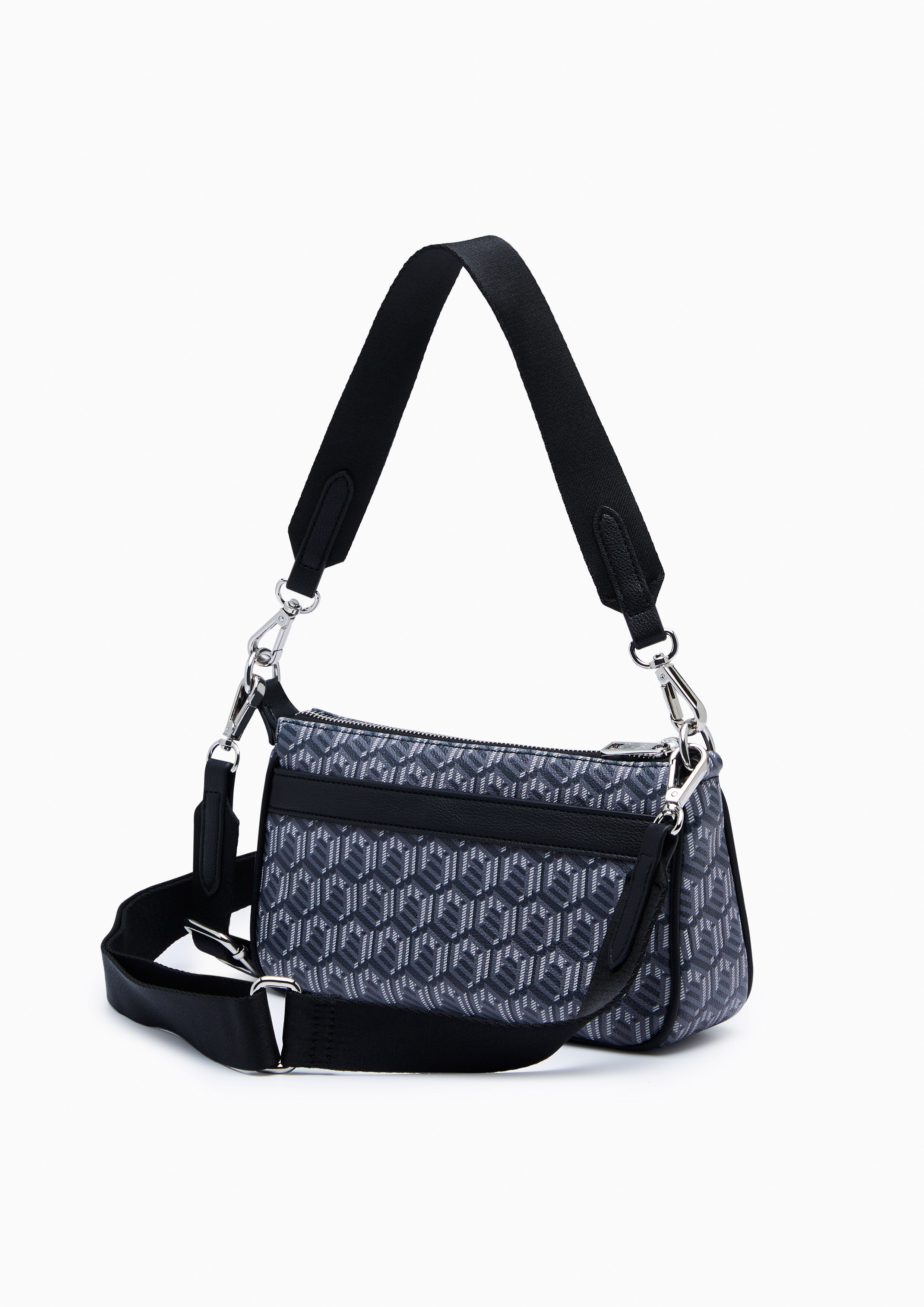 Zoll Infinite Zip Pouch Crossbody Bag Black