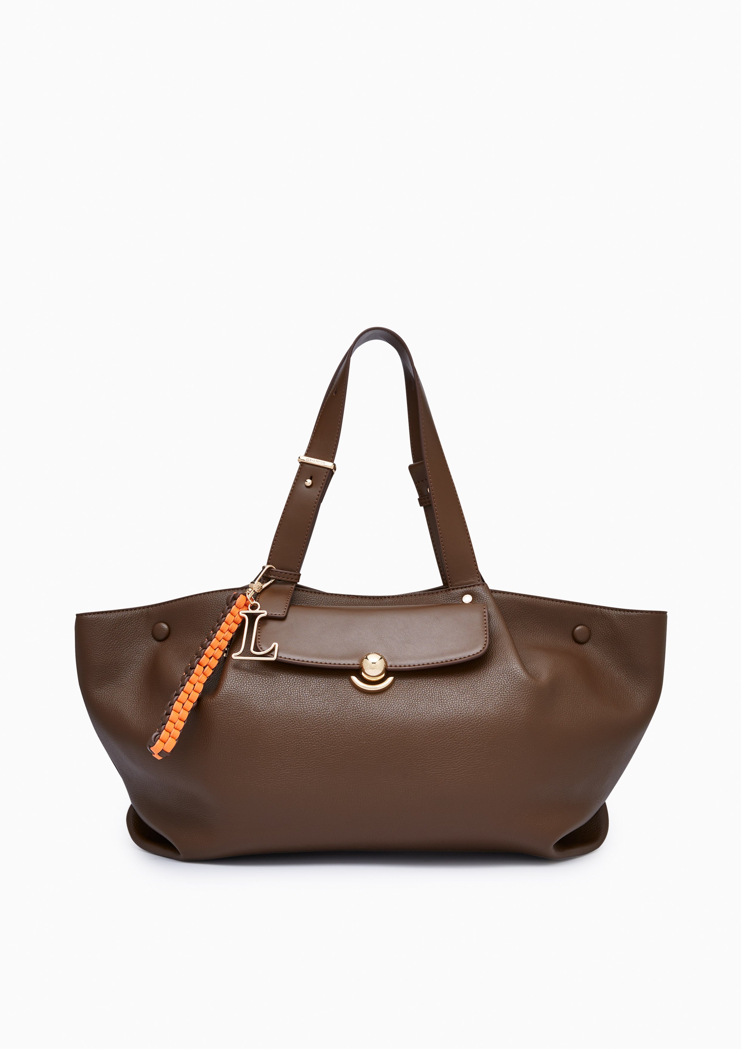 Malindi Large Tote Bag Dark Brown