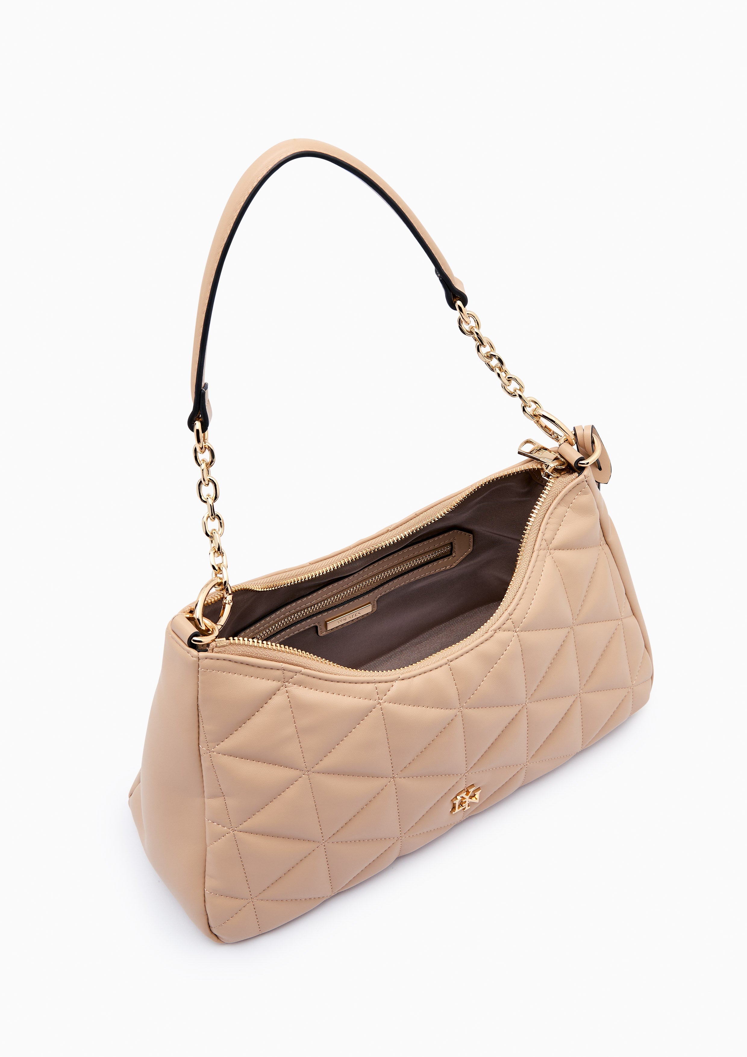 Tress M Shoulder Bag Beige