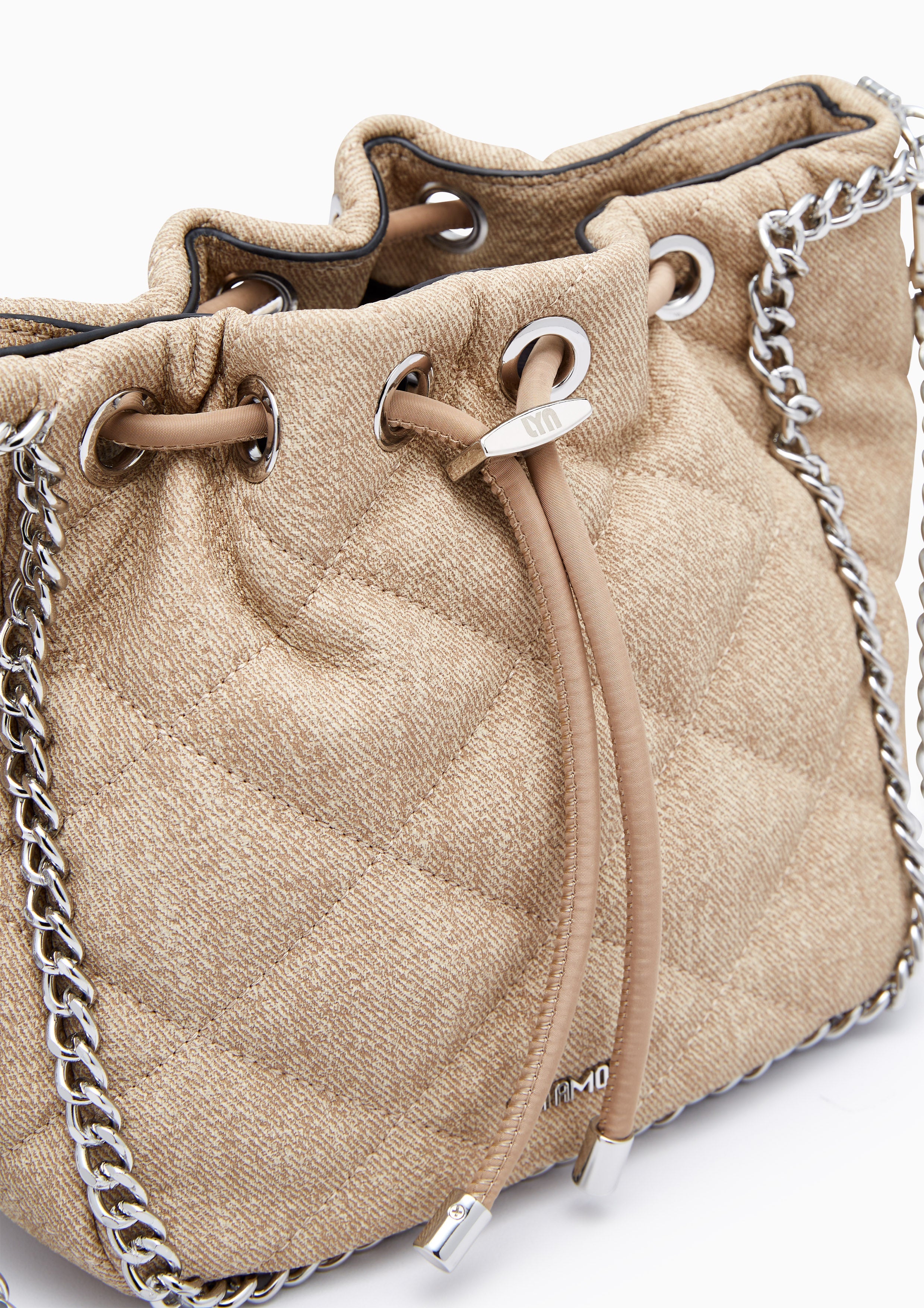 Alita Bucket Bag Beige