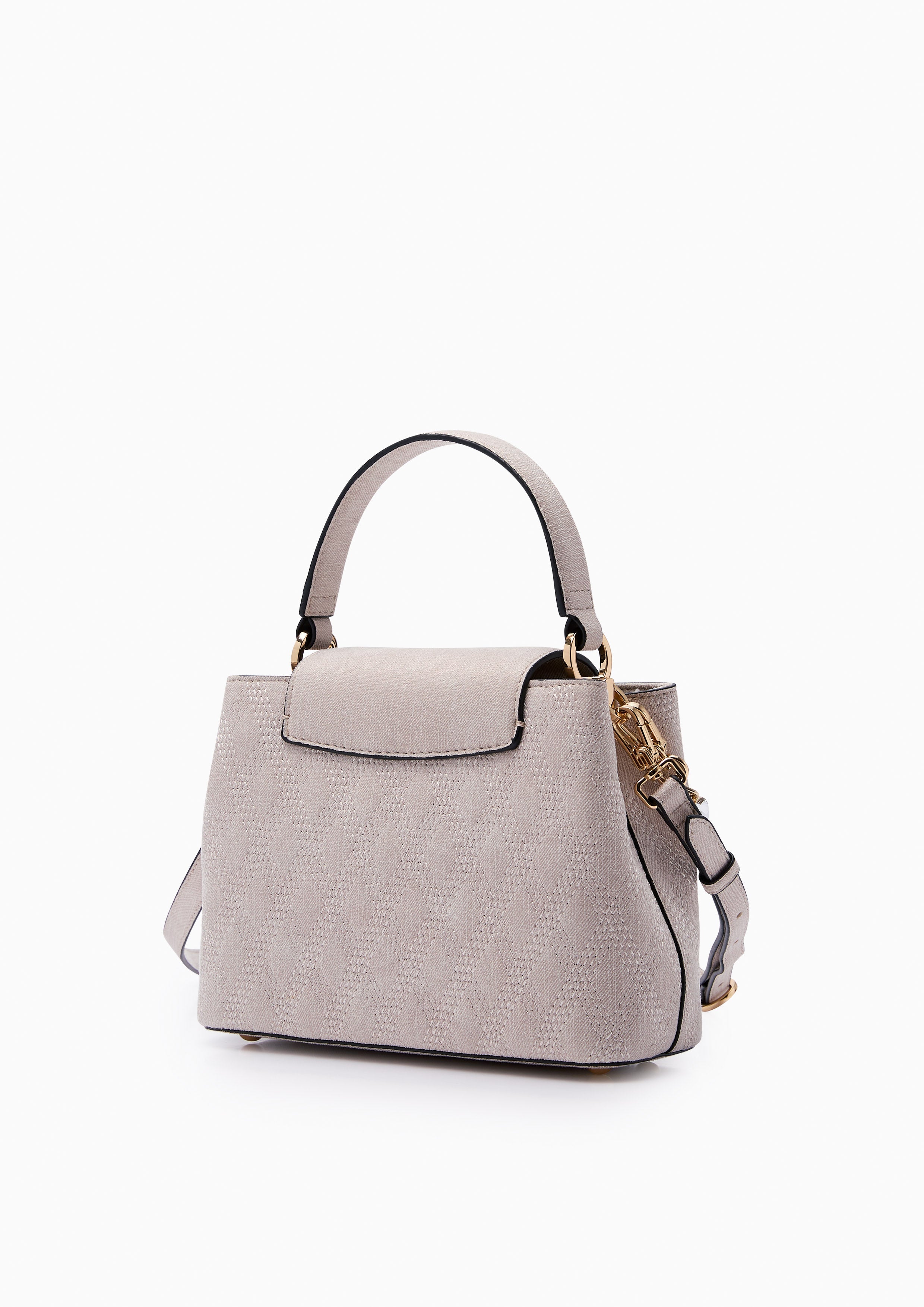 Andreana Infinite Top Handle Bag Beige