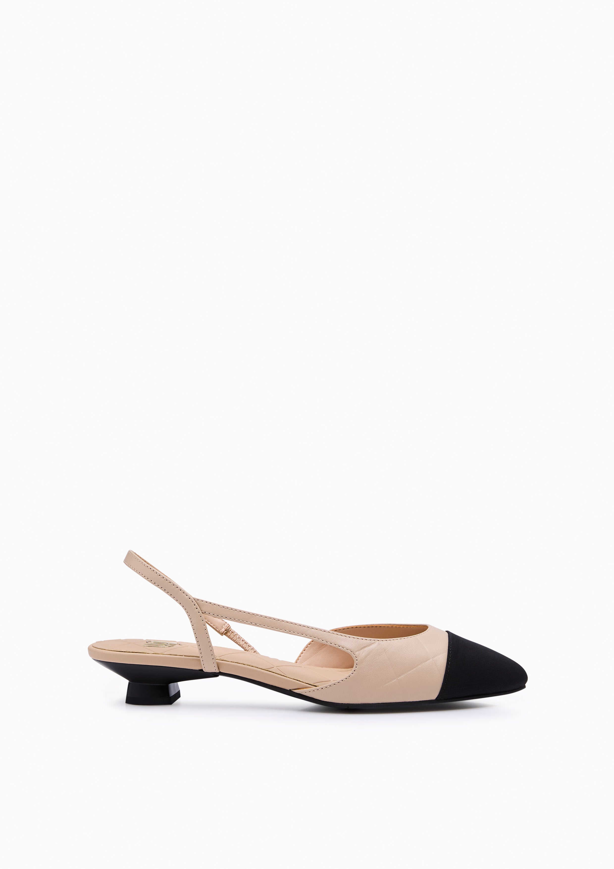 Lucia Infinite Slingback Shoes Beige
