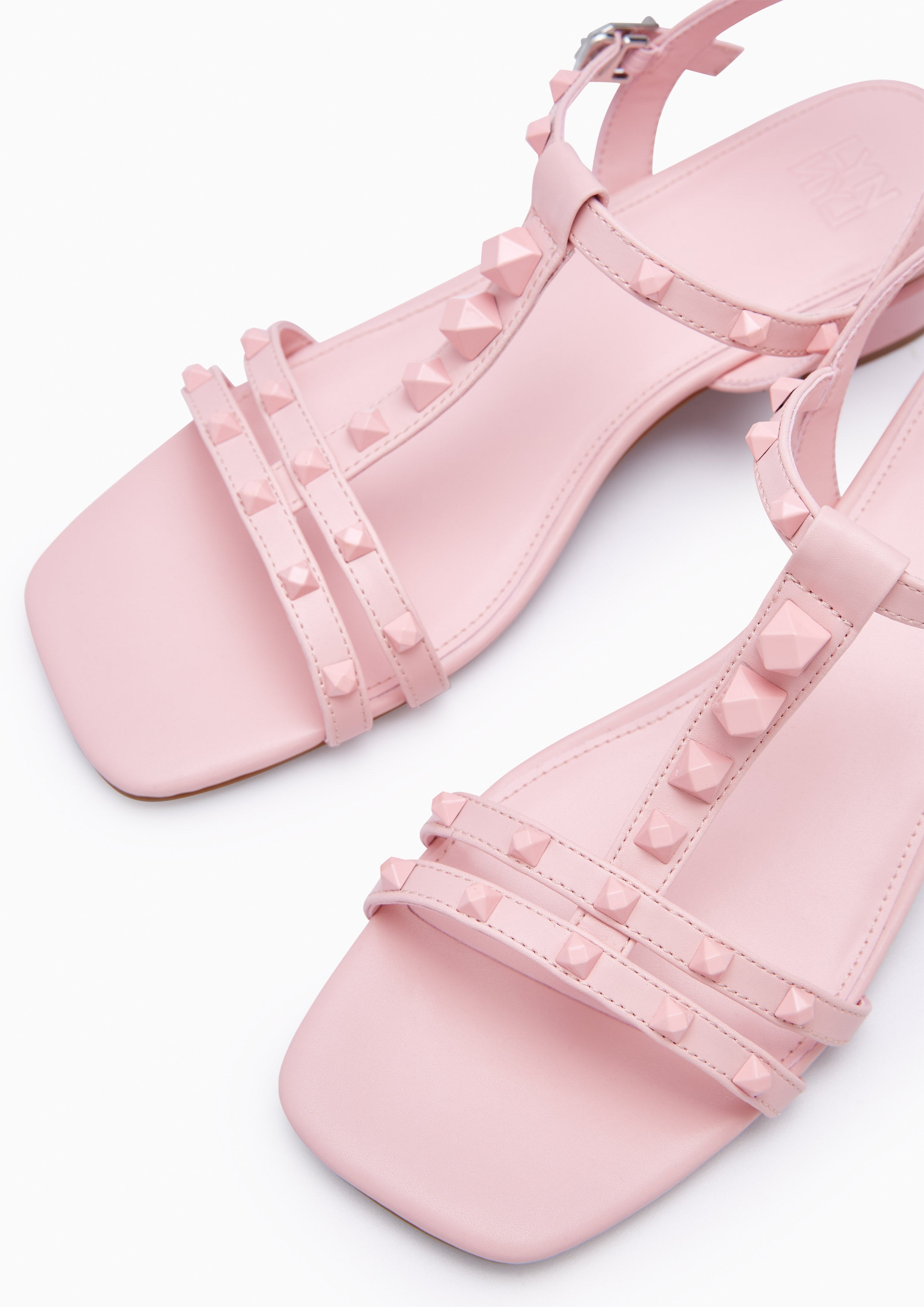 Primo Low Heel Sandals Light Pink