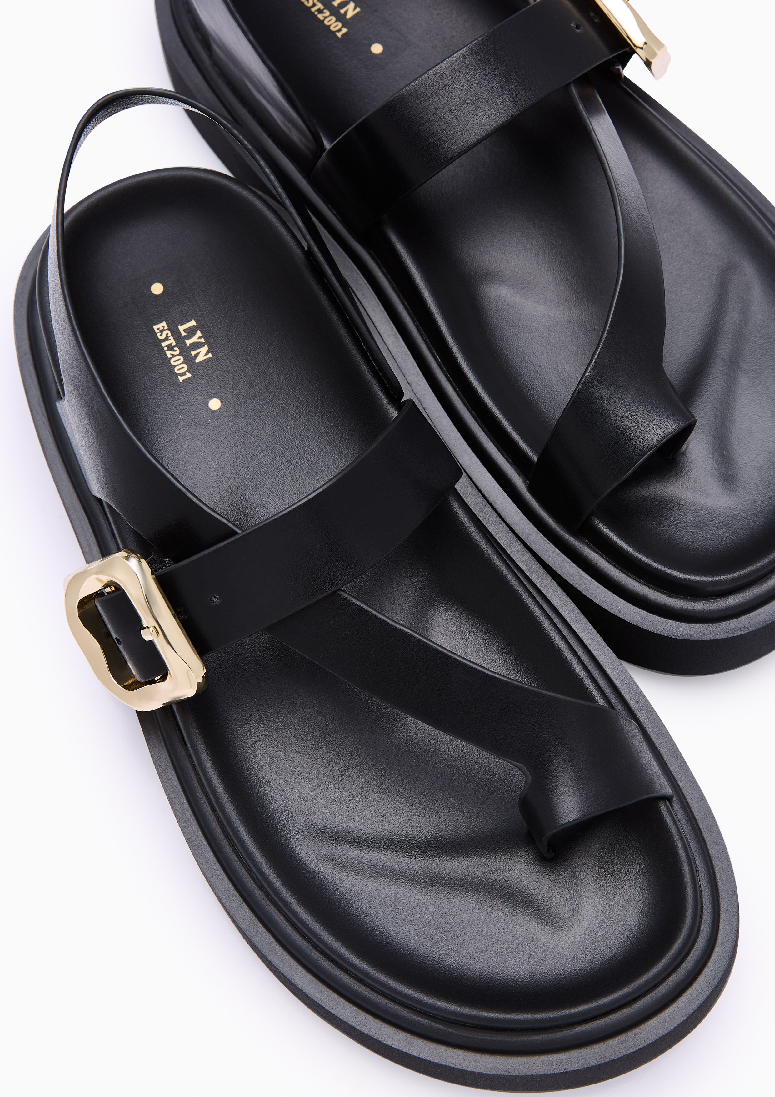Soul Slingback Sandals Black
