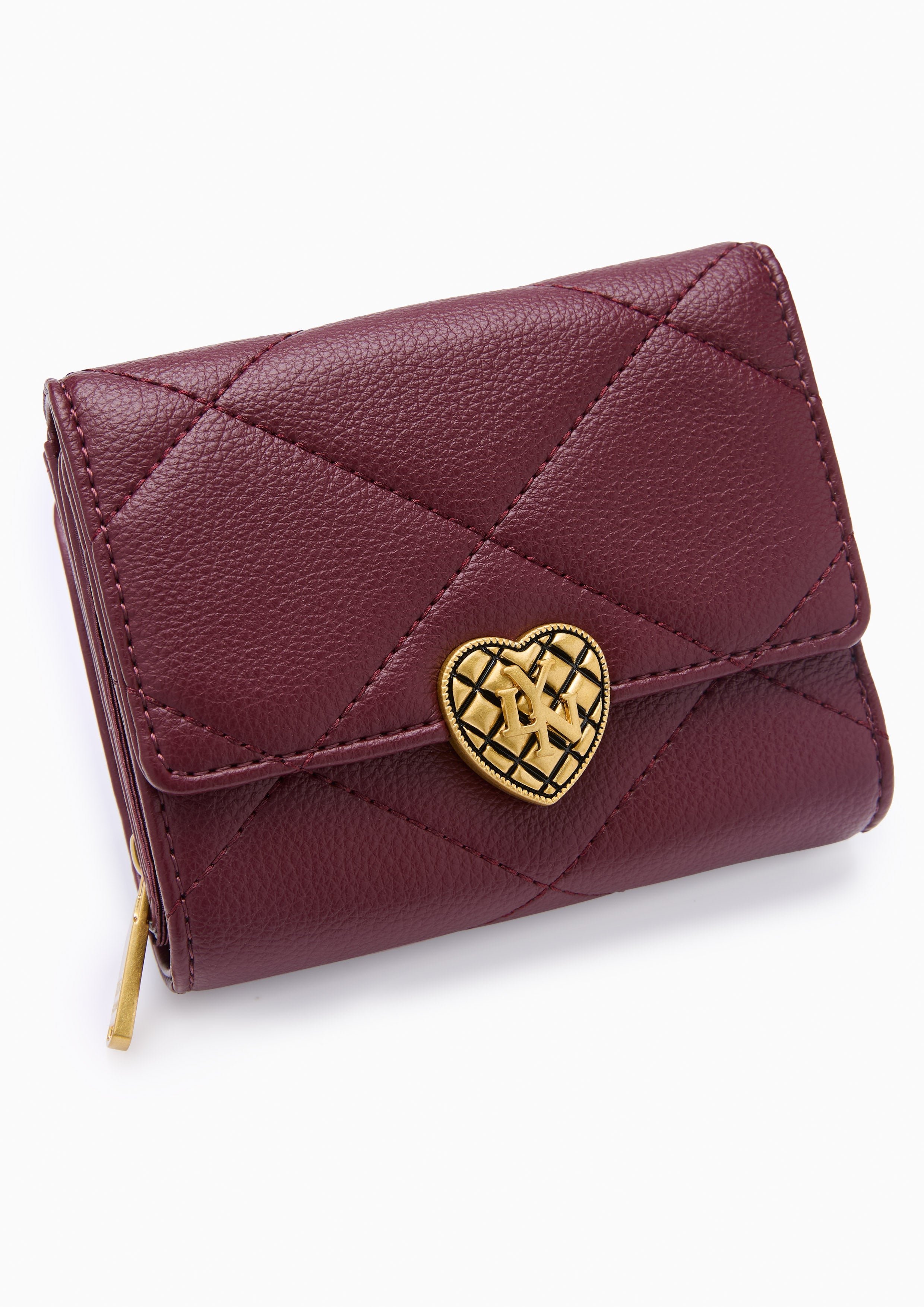 Casey Wallet Dark Red