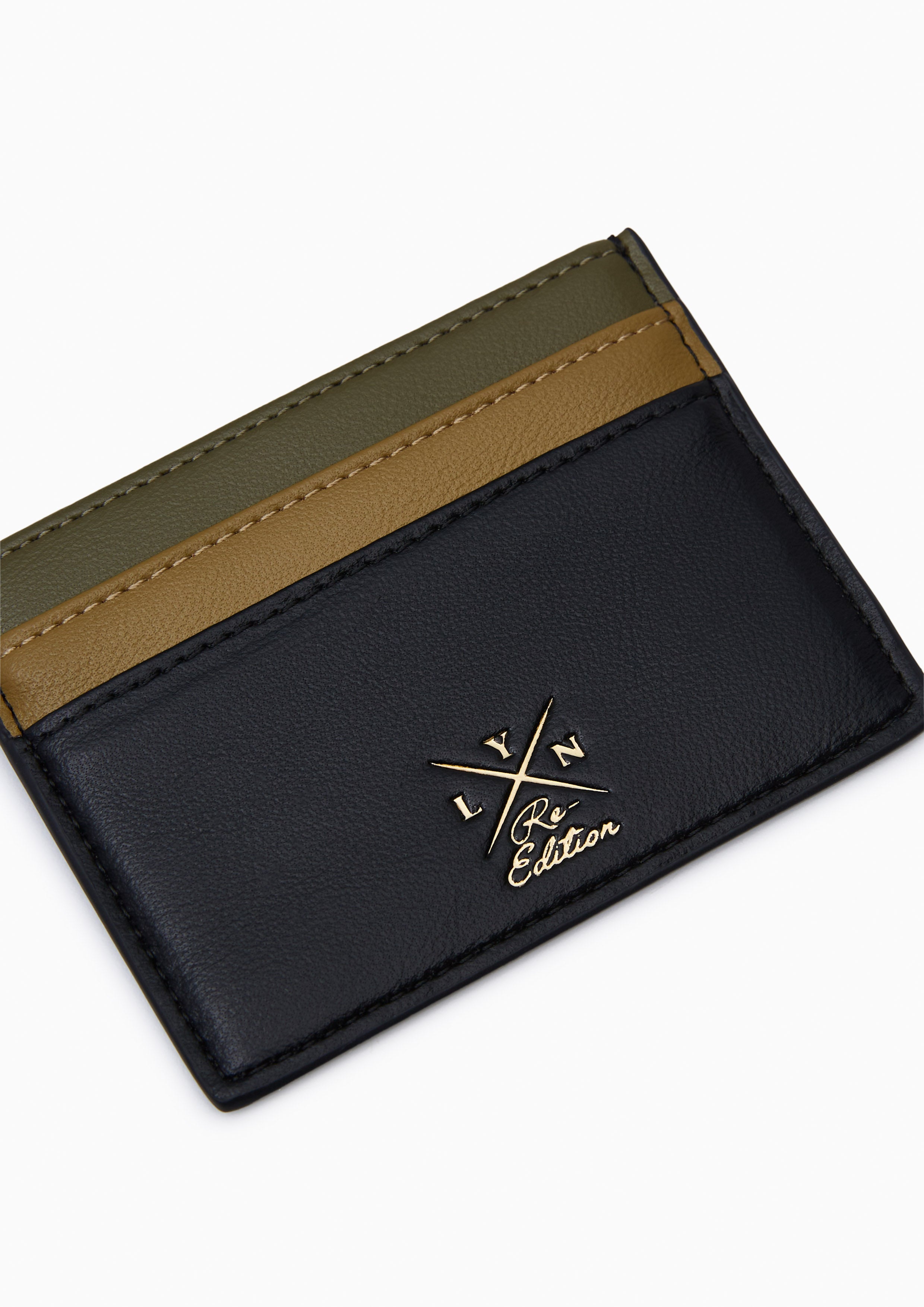 Re-Edit Mustang Card Holder Black