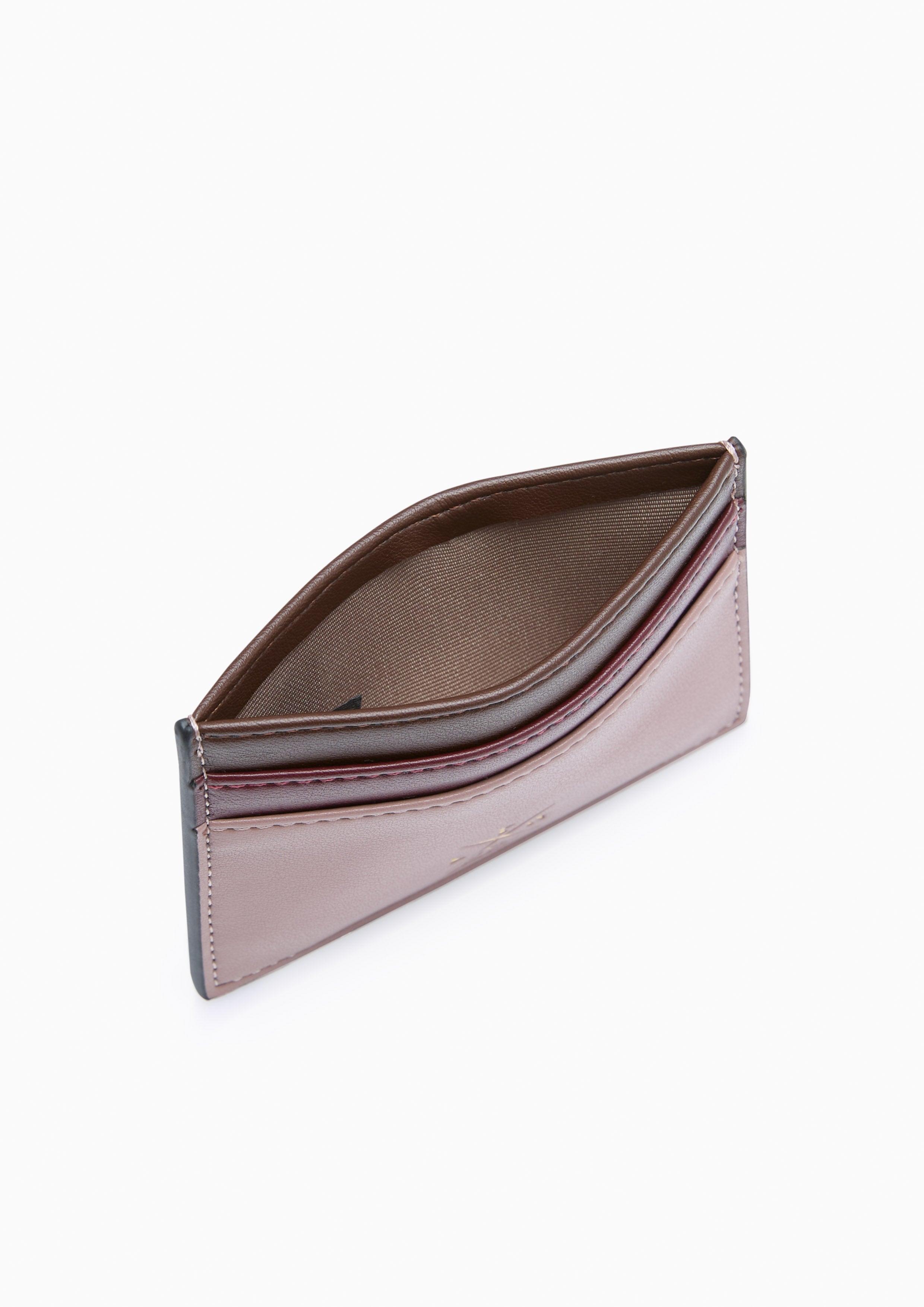 Re-Edit Mustang Card Holder Dark Brown