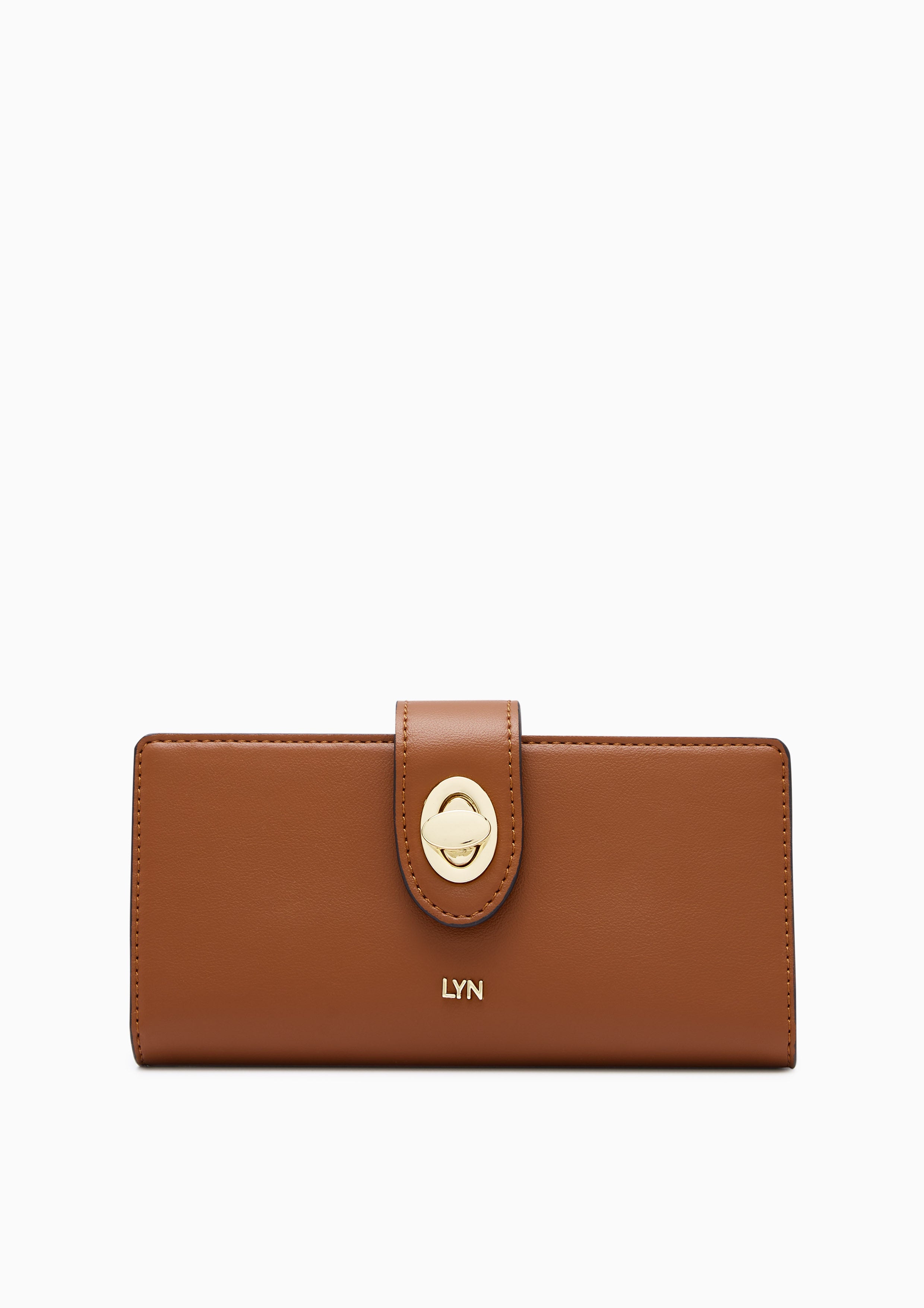 Jardin Long Wallet Brown