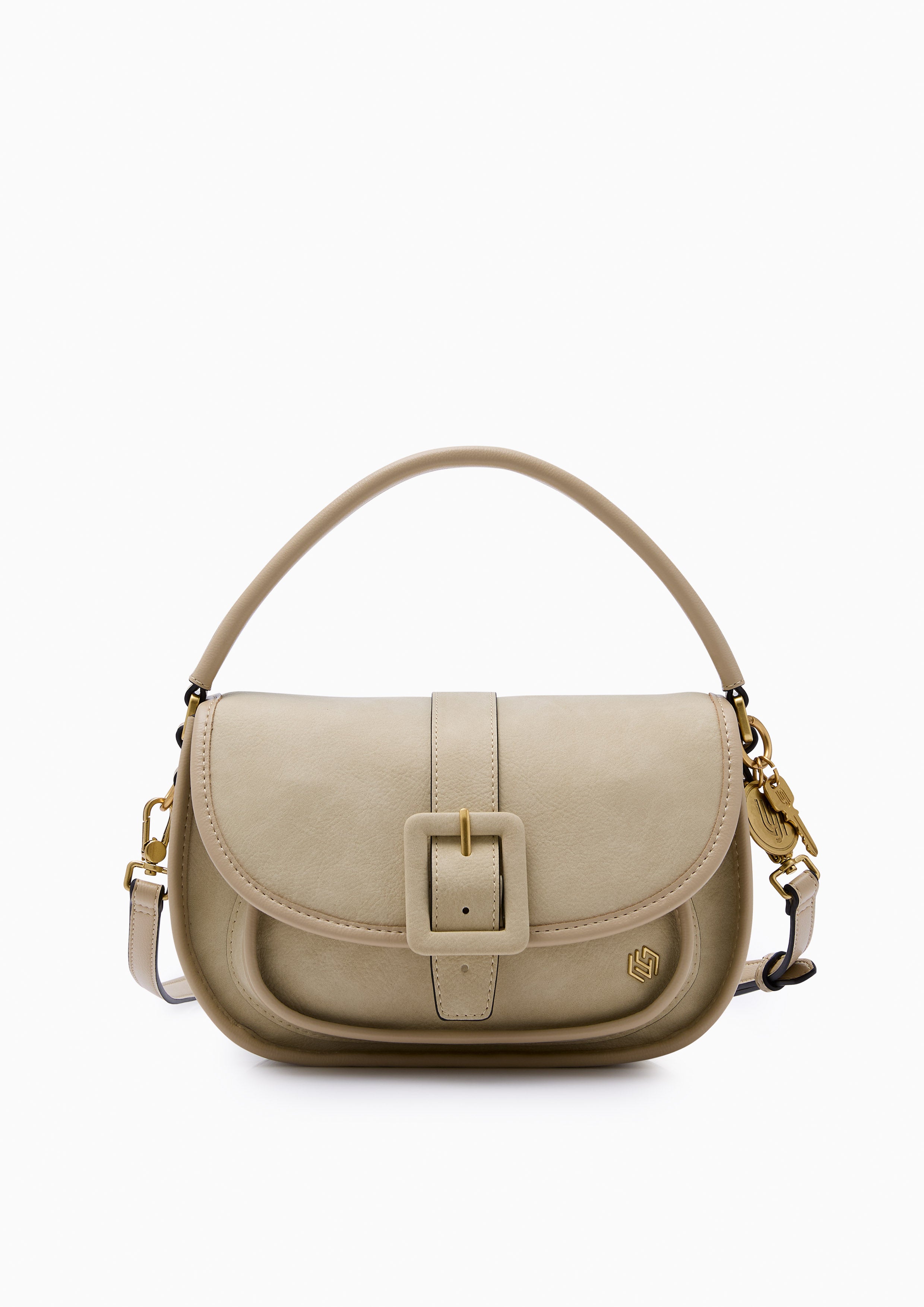 Tanya Infinite Crossbody Bag Beige
