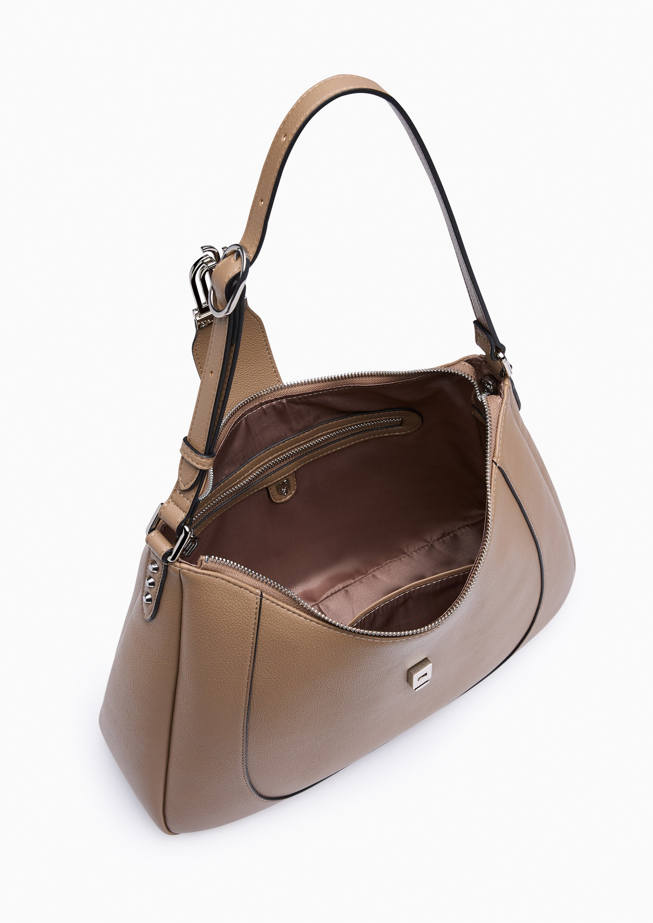 Bianca Infinite L Hobo Bag Brown