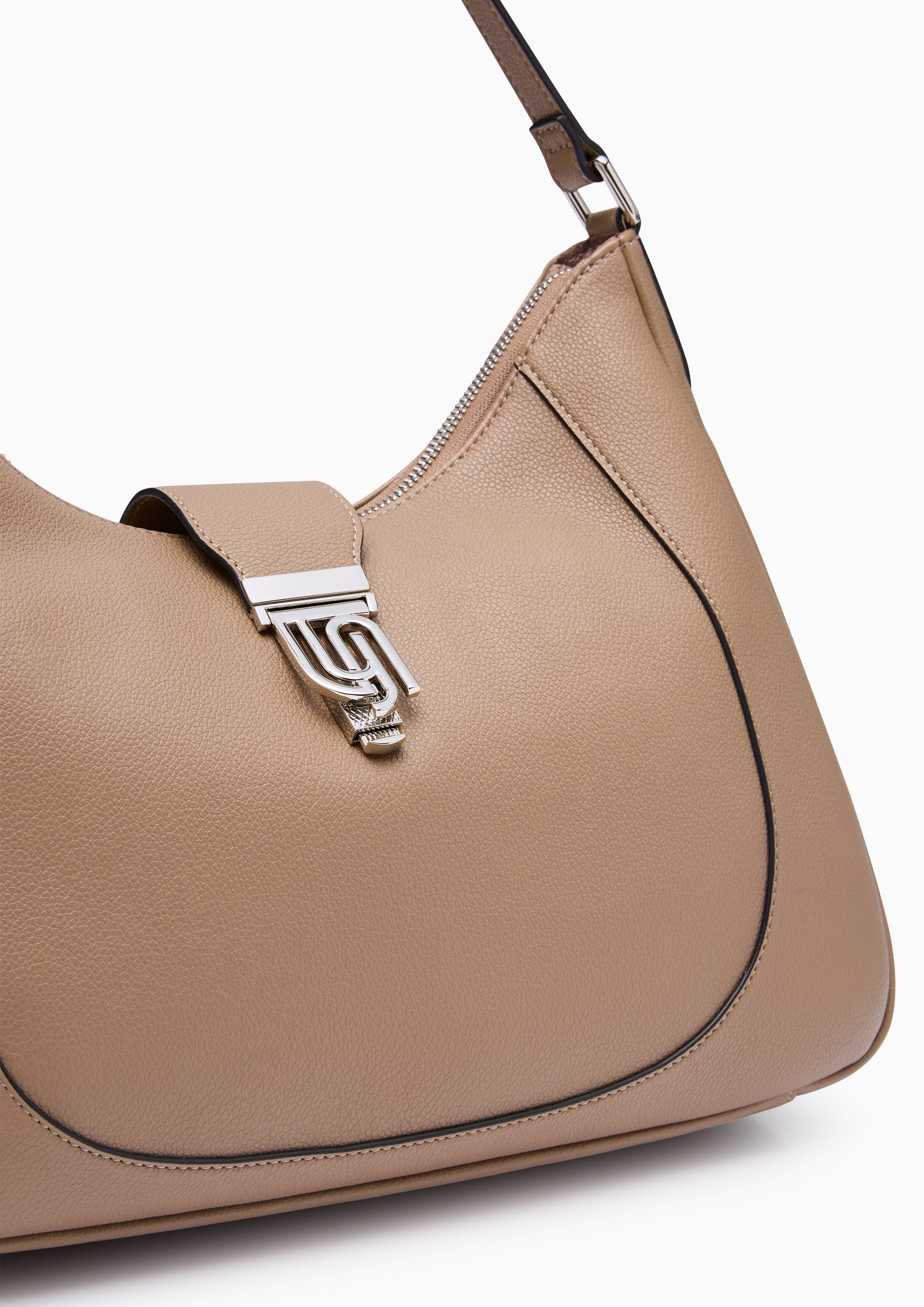 Bianca Infinite L Hobo Bag Brown