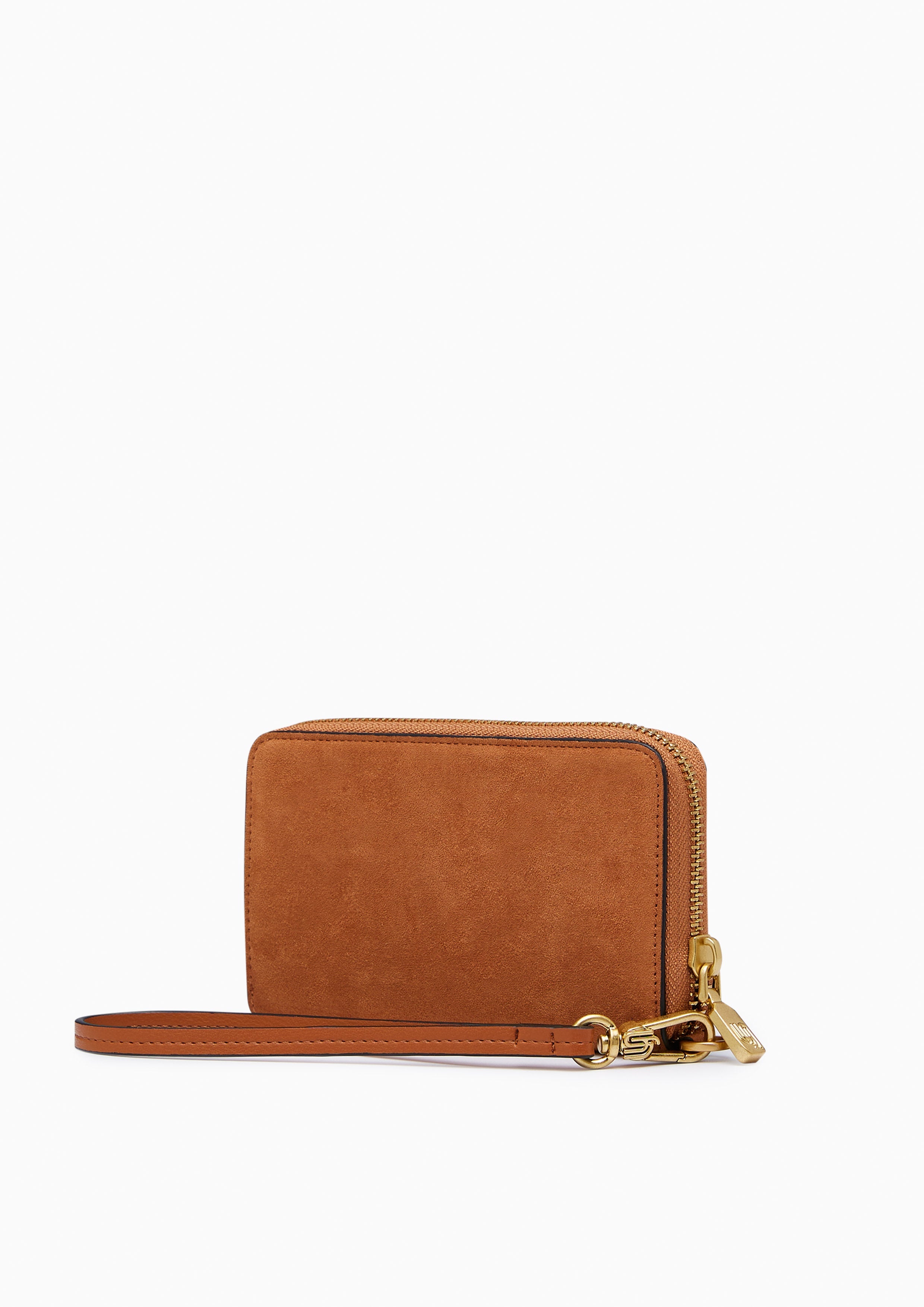 Mocha Infinite Long Zip Wallet Beige
