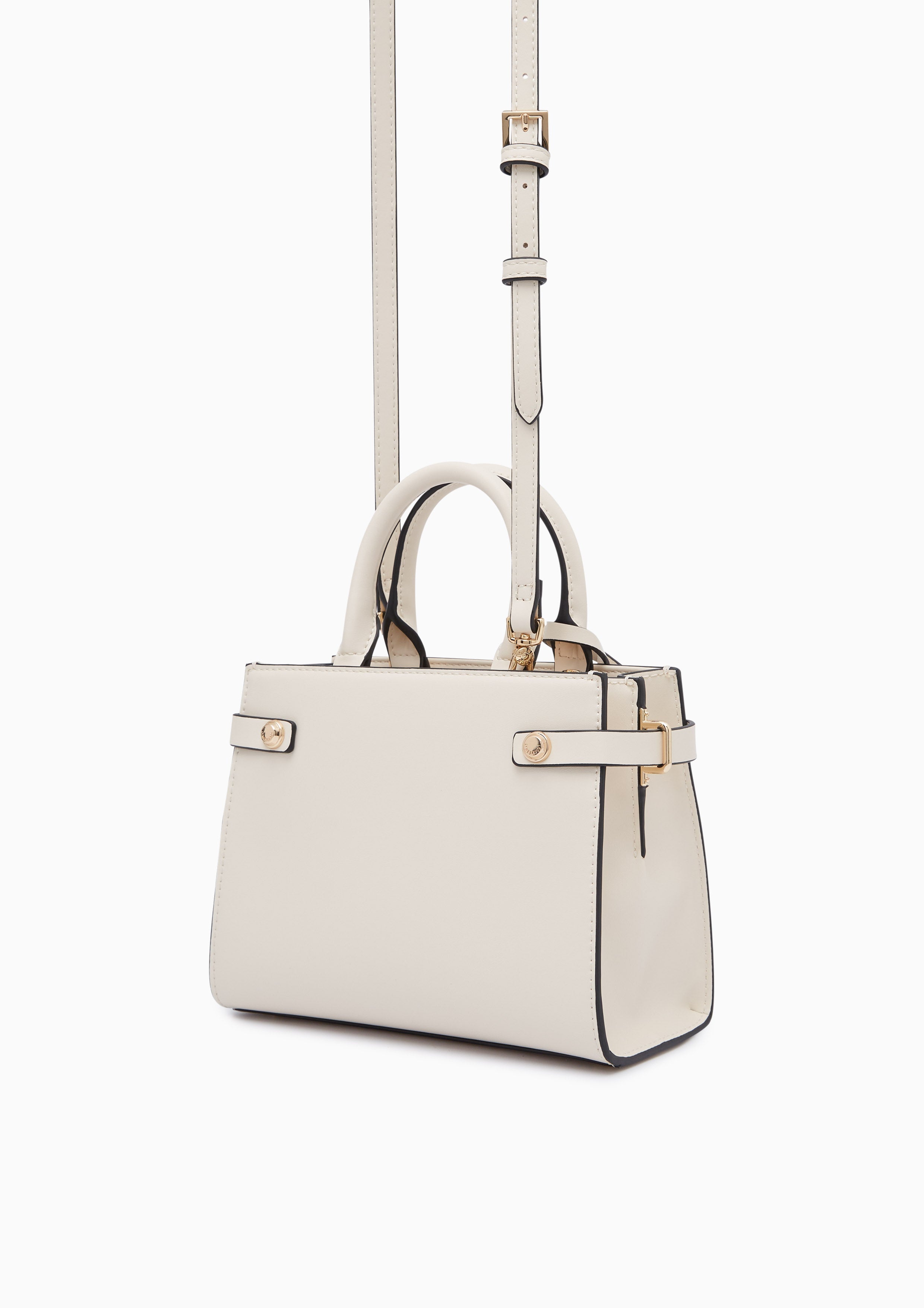 Fineness Re-Edit S Top Handle Bag Ivory