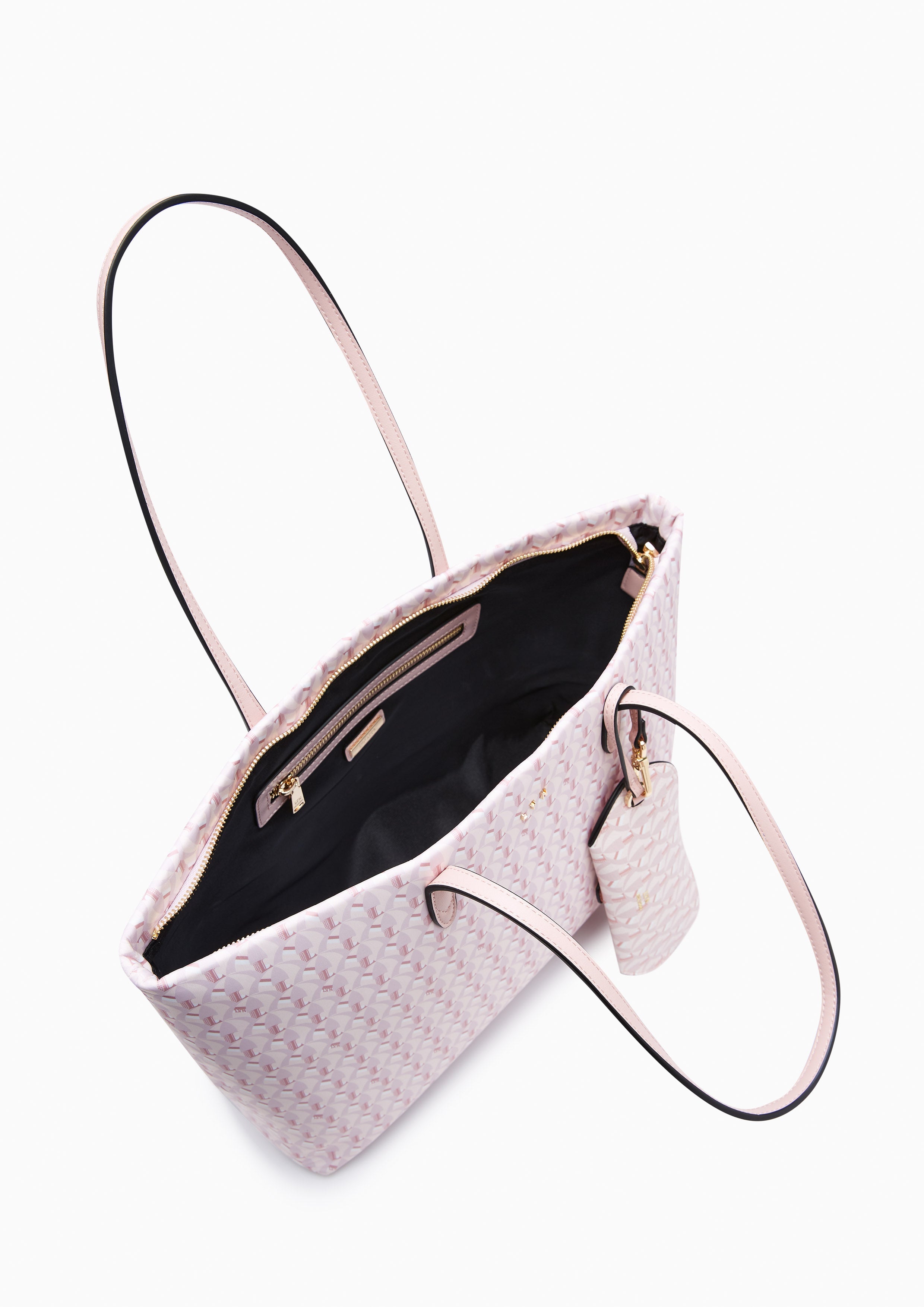 Solana L Tote Bag Printed Pink
