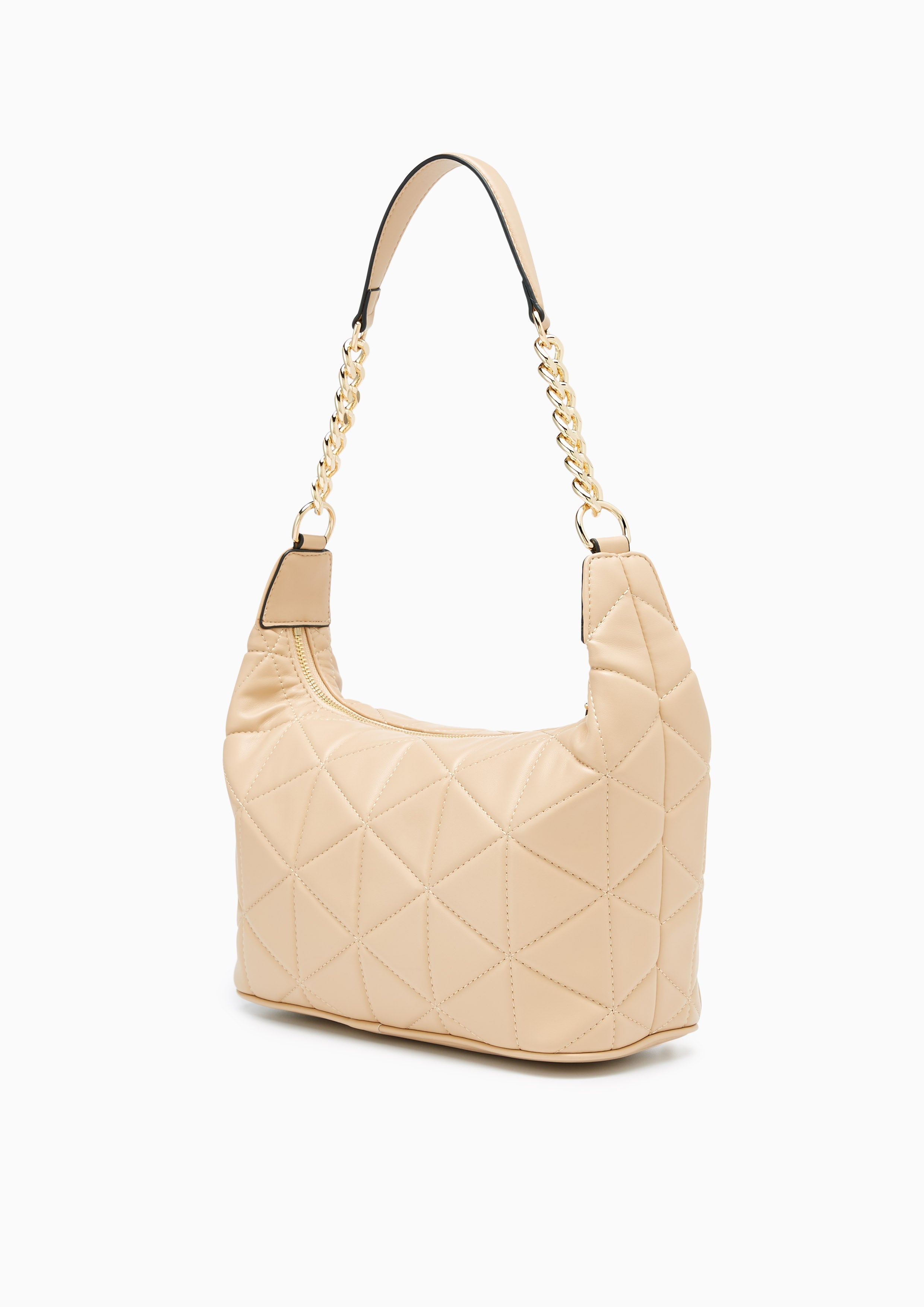 Trinity Glow L Shoulder Bag Beige