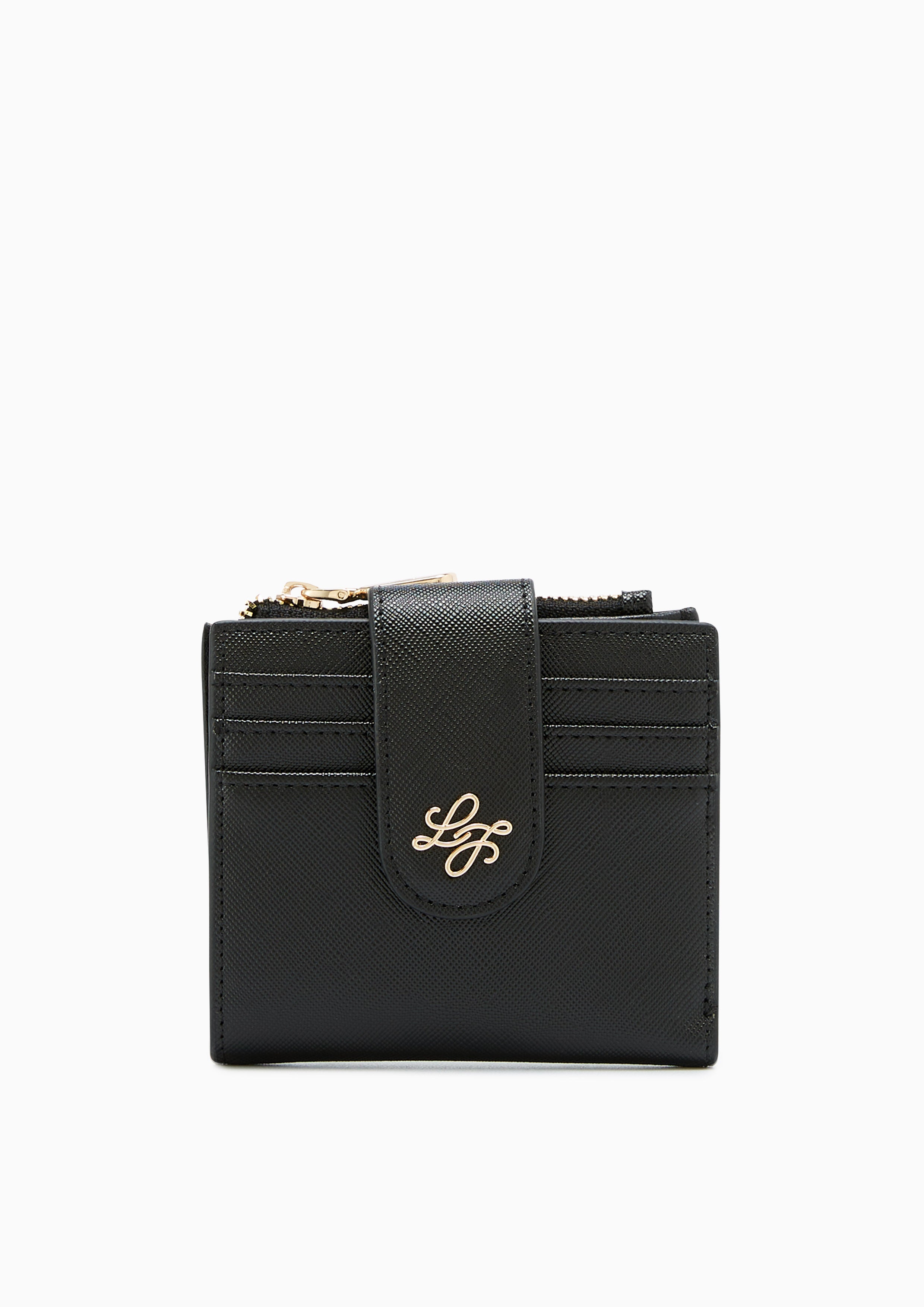 Tove Short Wallet Black