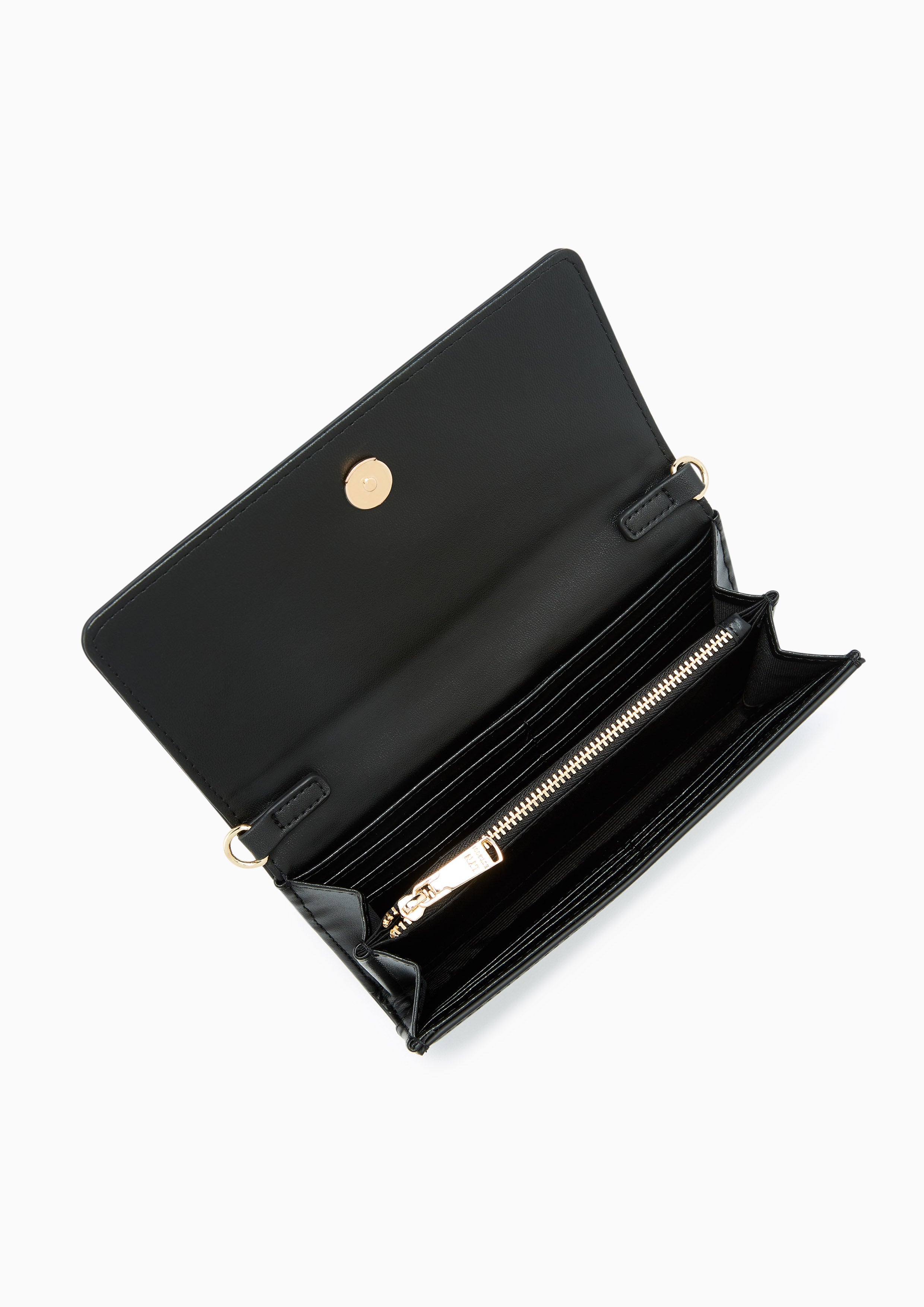 Candicie Long Wallet Black