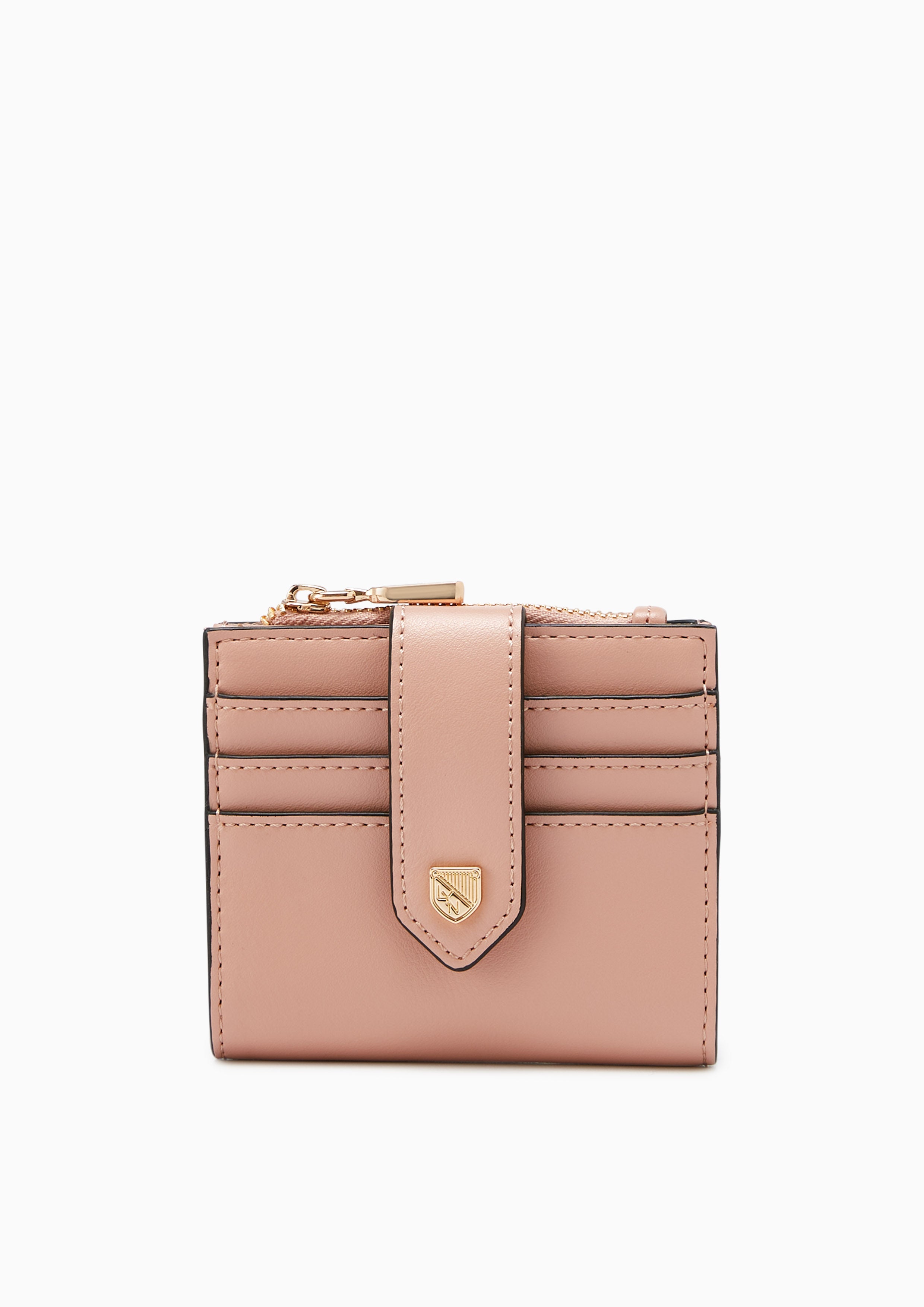 Re-Edit Marble Semi Short Wallet Nude