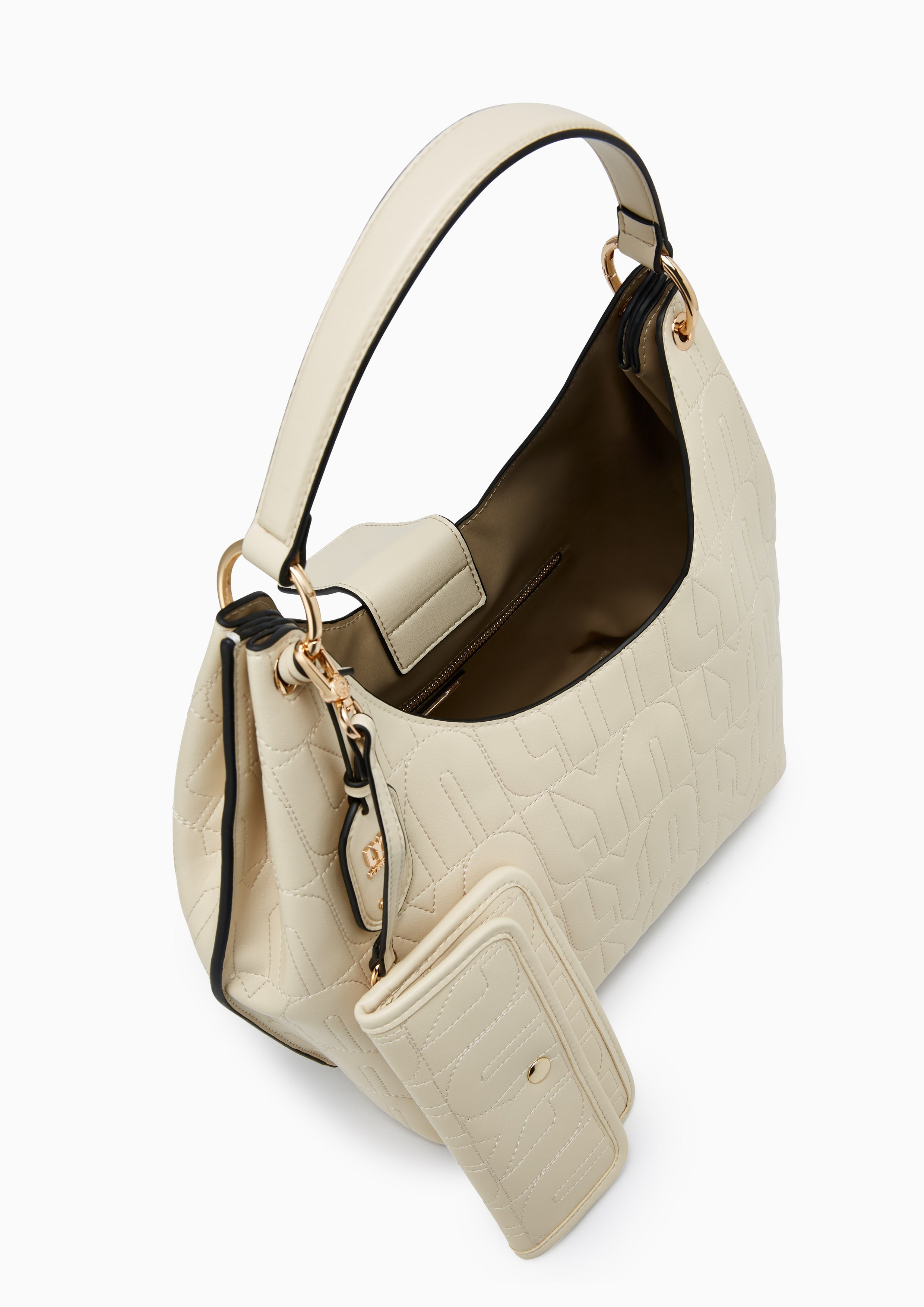 Tyla L Shoulder Bag Beige