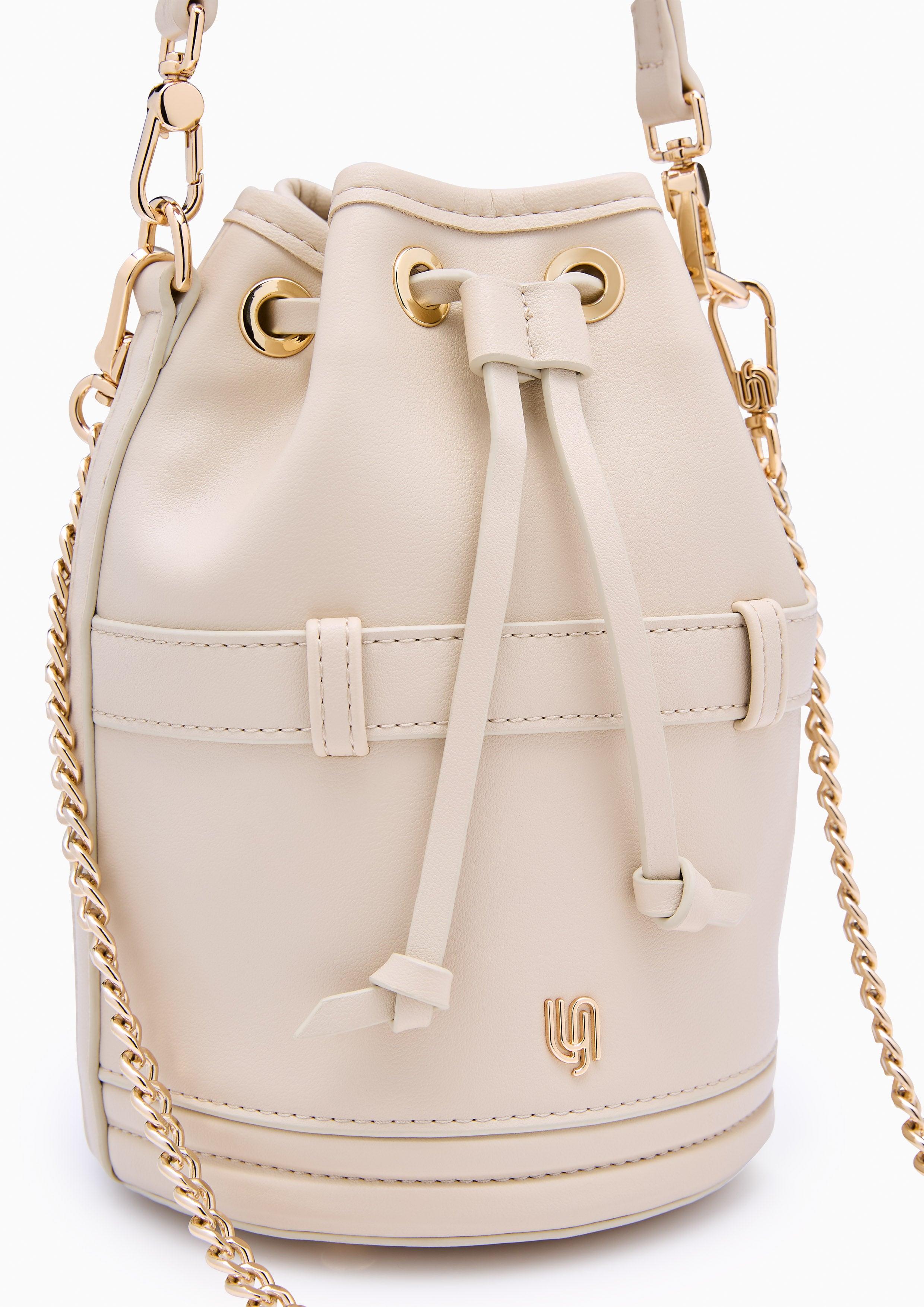 Poppin Inf Mini Bucket Beige