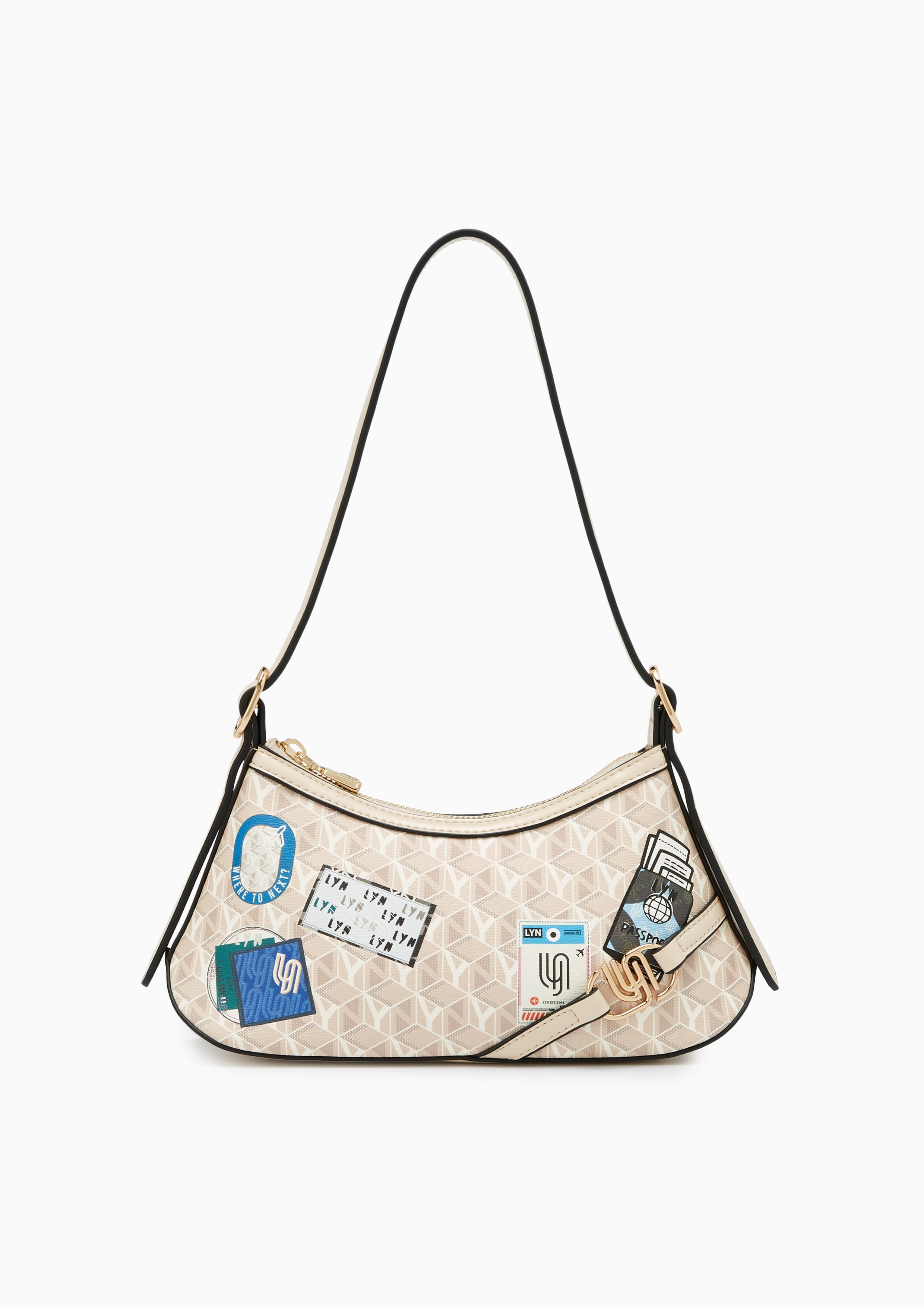 Wander Infinite S Shoulder Bag Beige