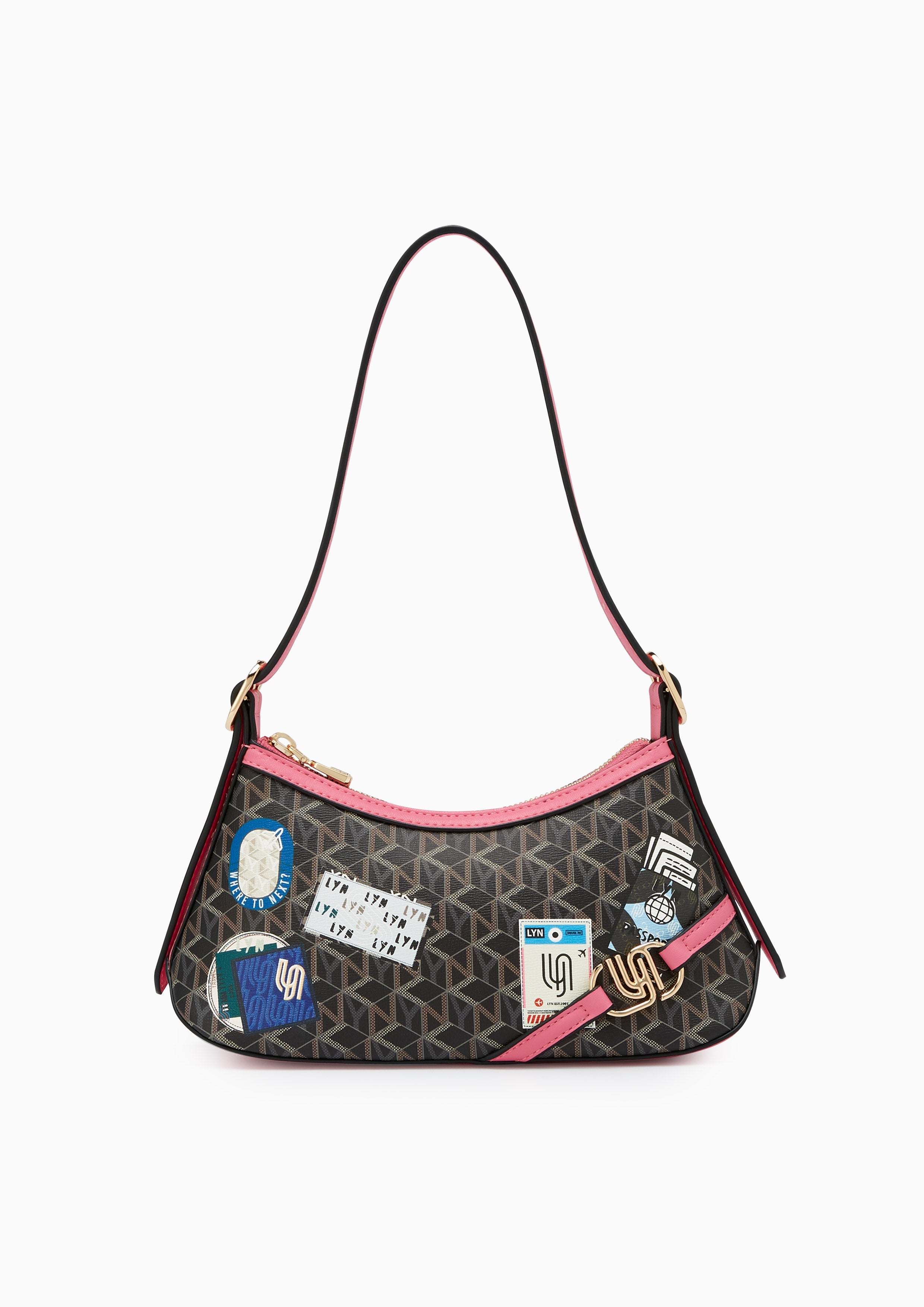 Wander Infinite S Shoulder Bag Pink