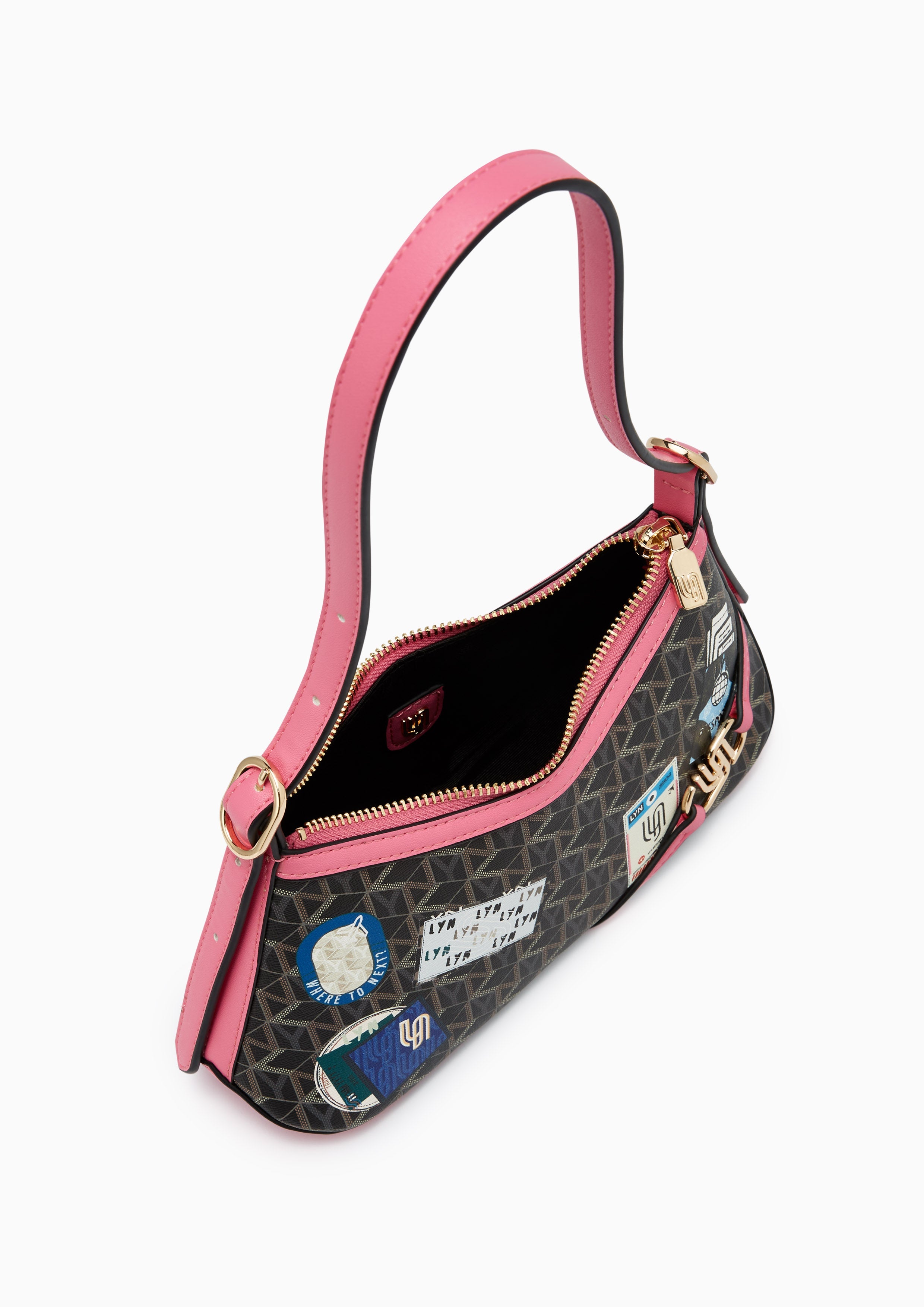 Wander Infinite S Shoulder Bag Pink