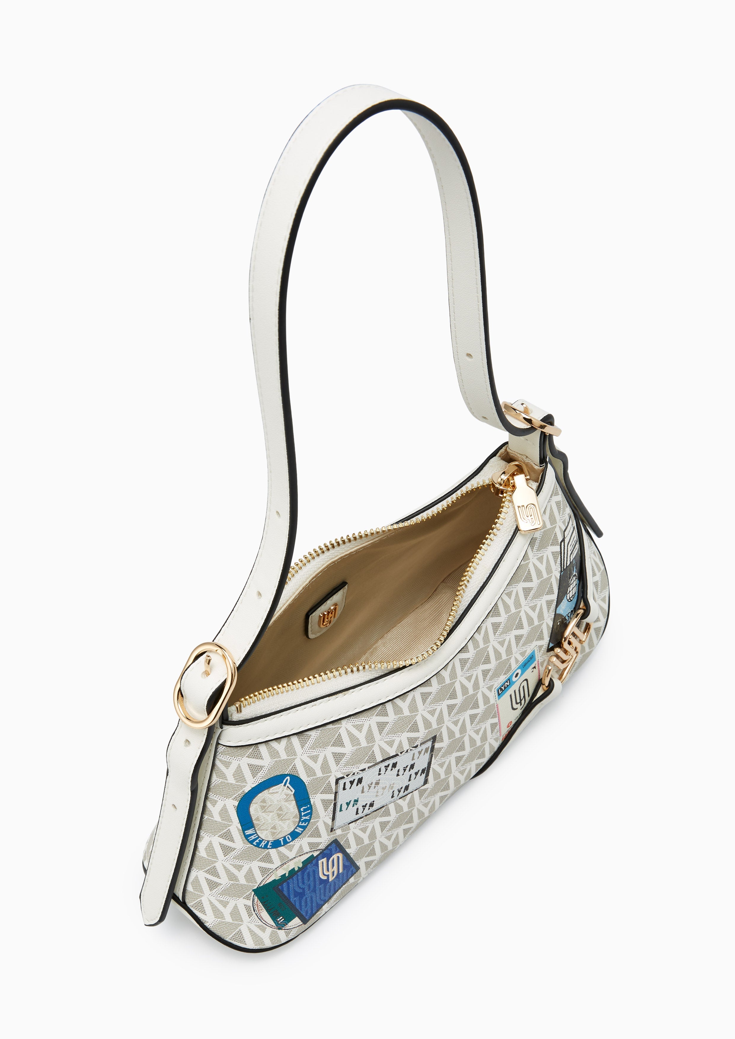 Wander Infinite S Shoulder Bag White