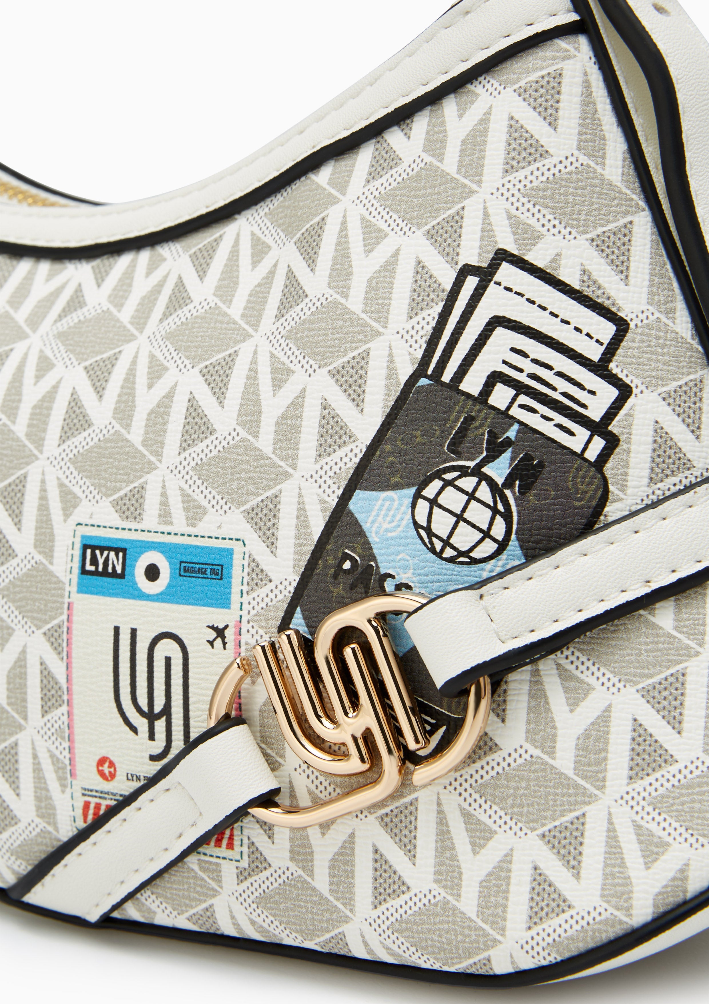 Wander Infinite S Shoulder Bag White