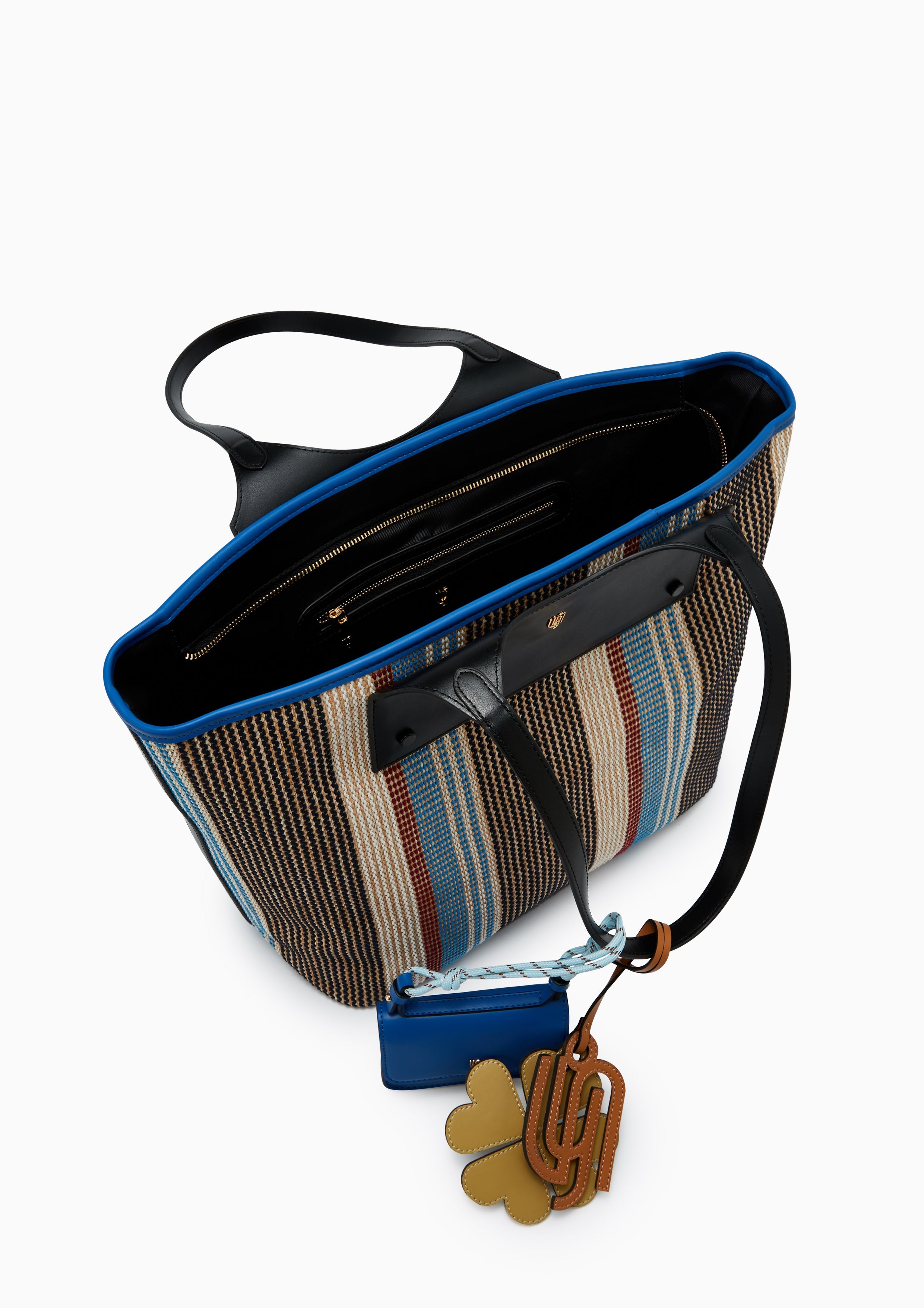 The Garden Infinite L Tote Bag Blue