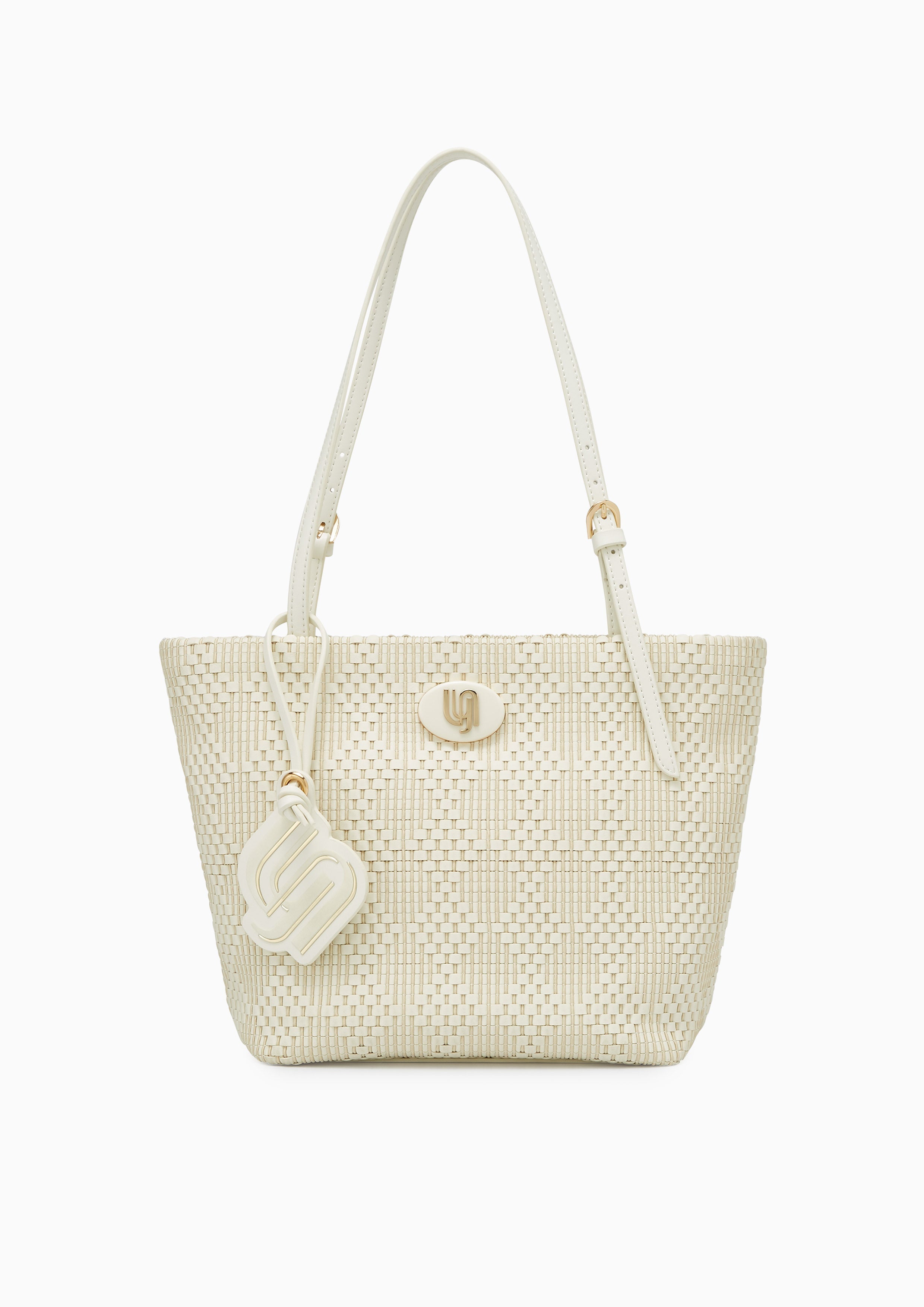 Bruna Inf Tote Craft M Ivory