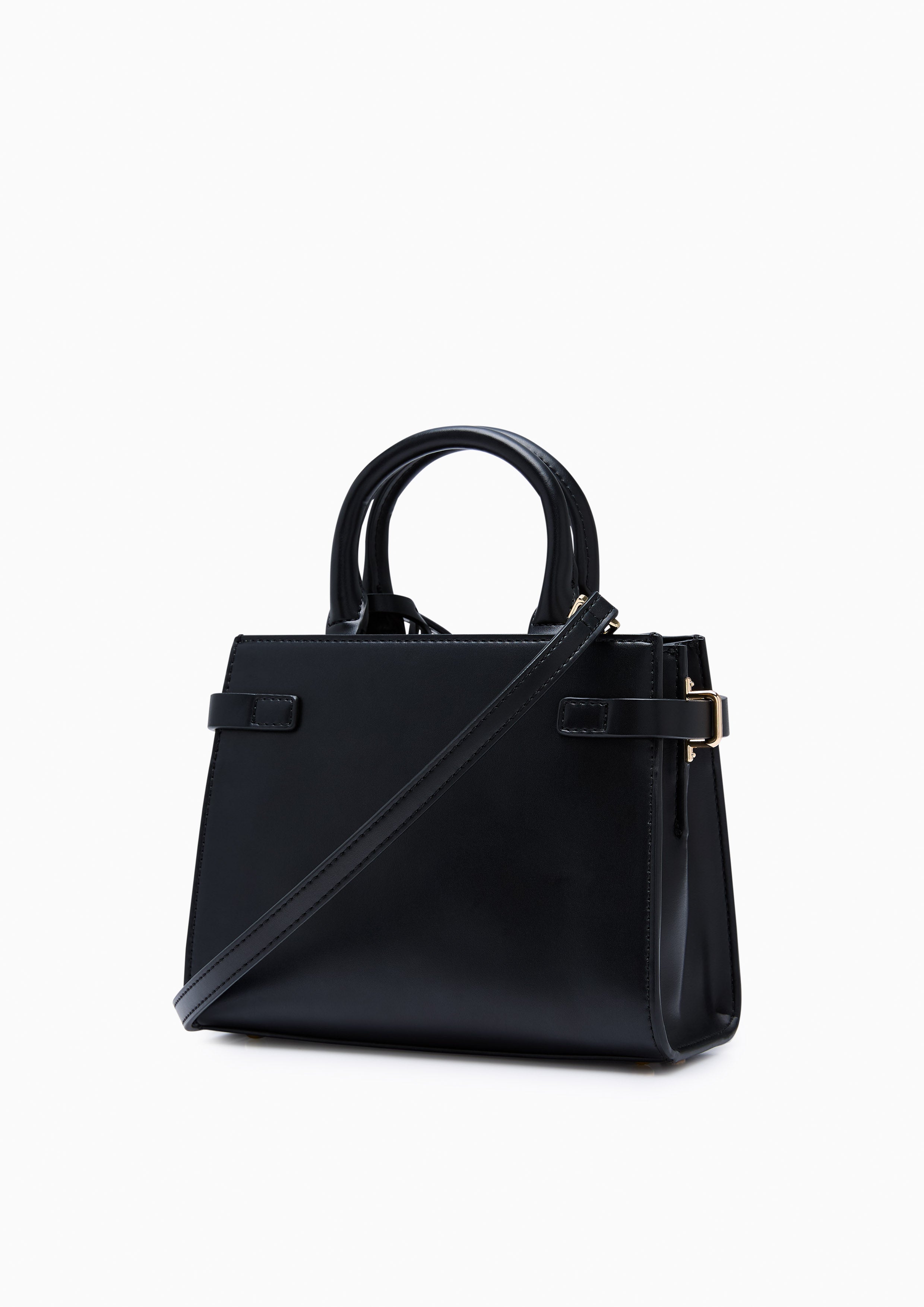 Botanic Fineness S Tote Bag Printed Black