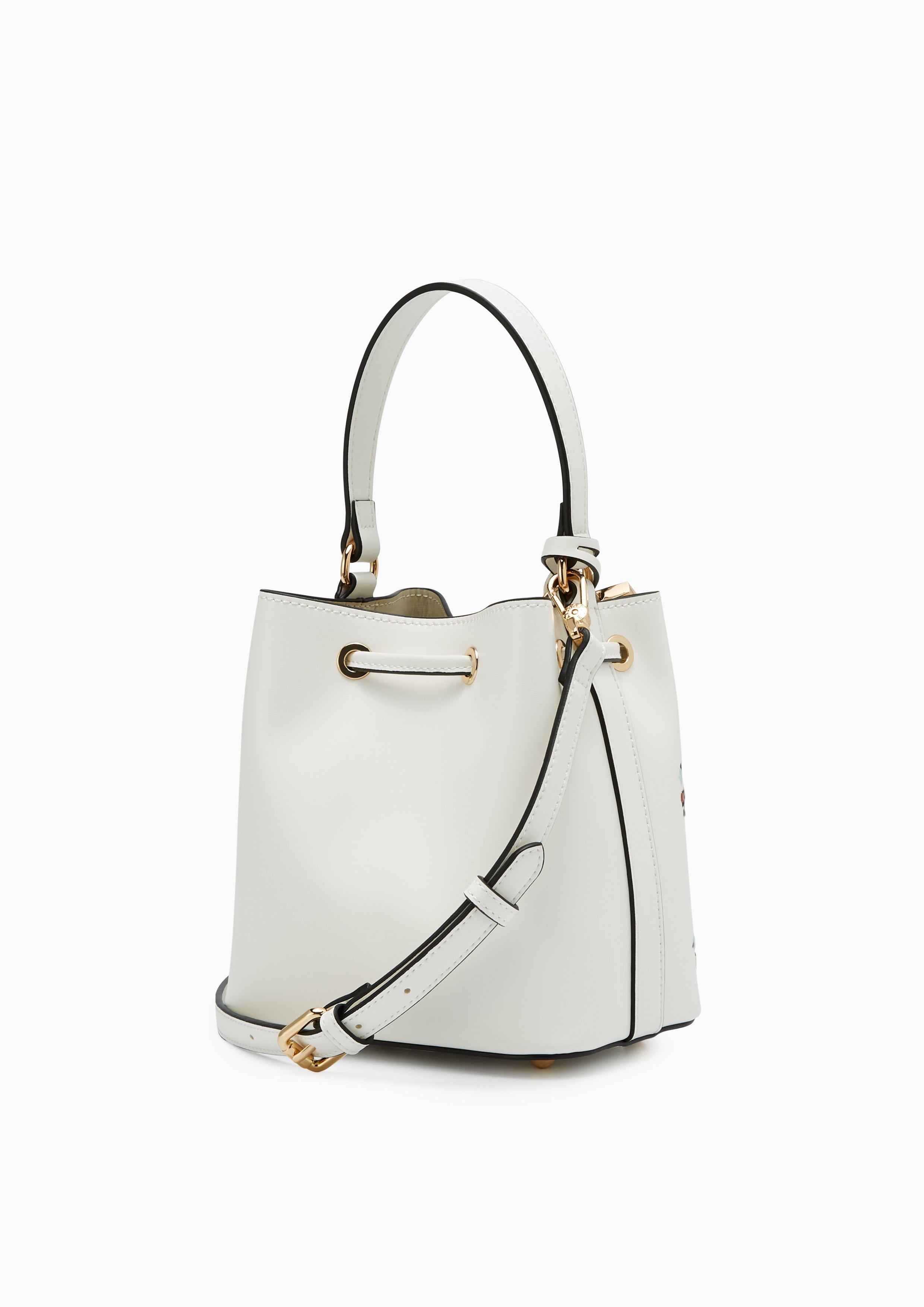 Botanic Carina S Bucket Bag Off-White