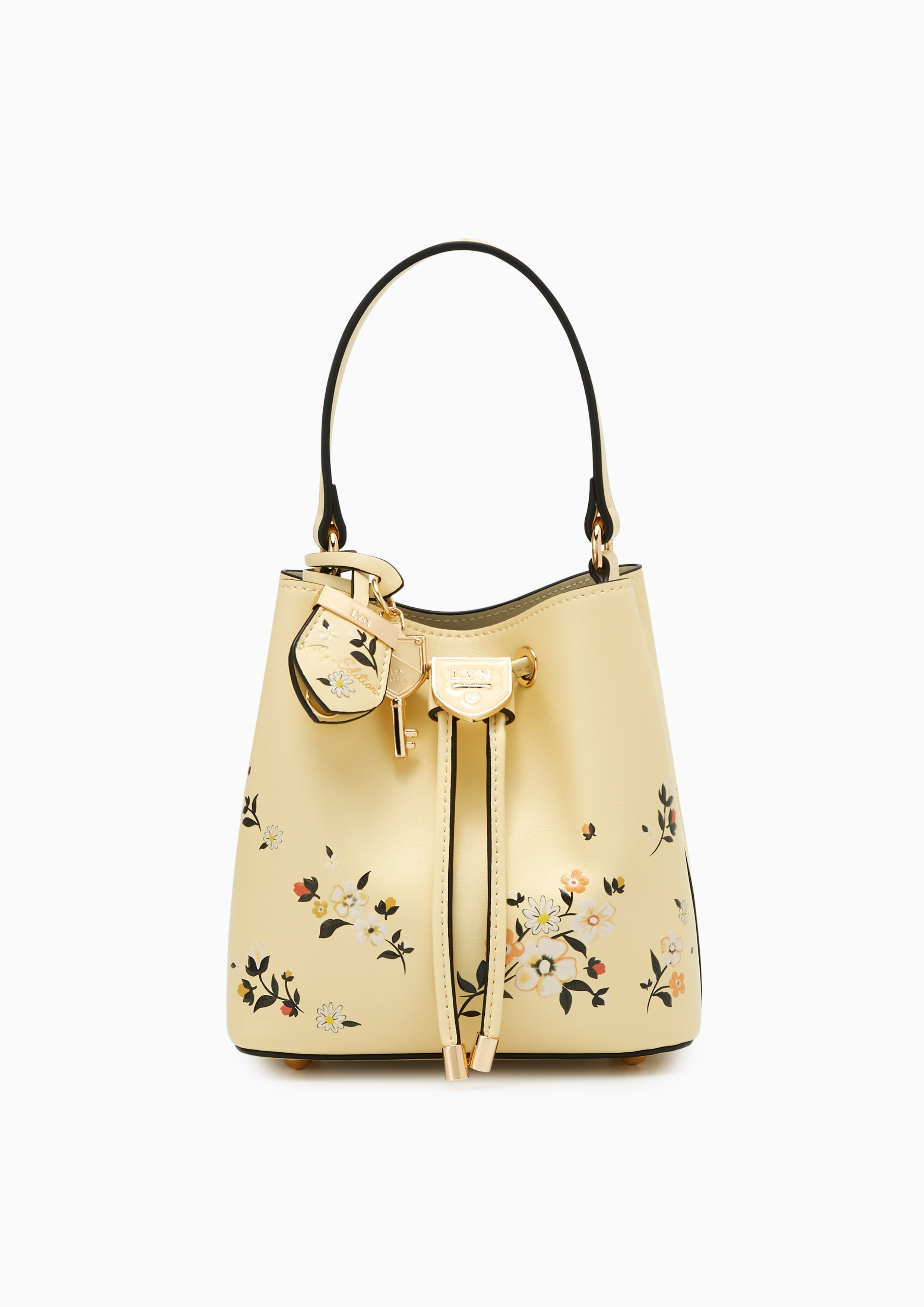 Botanic Carina S Bucket Bag Light Yellow