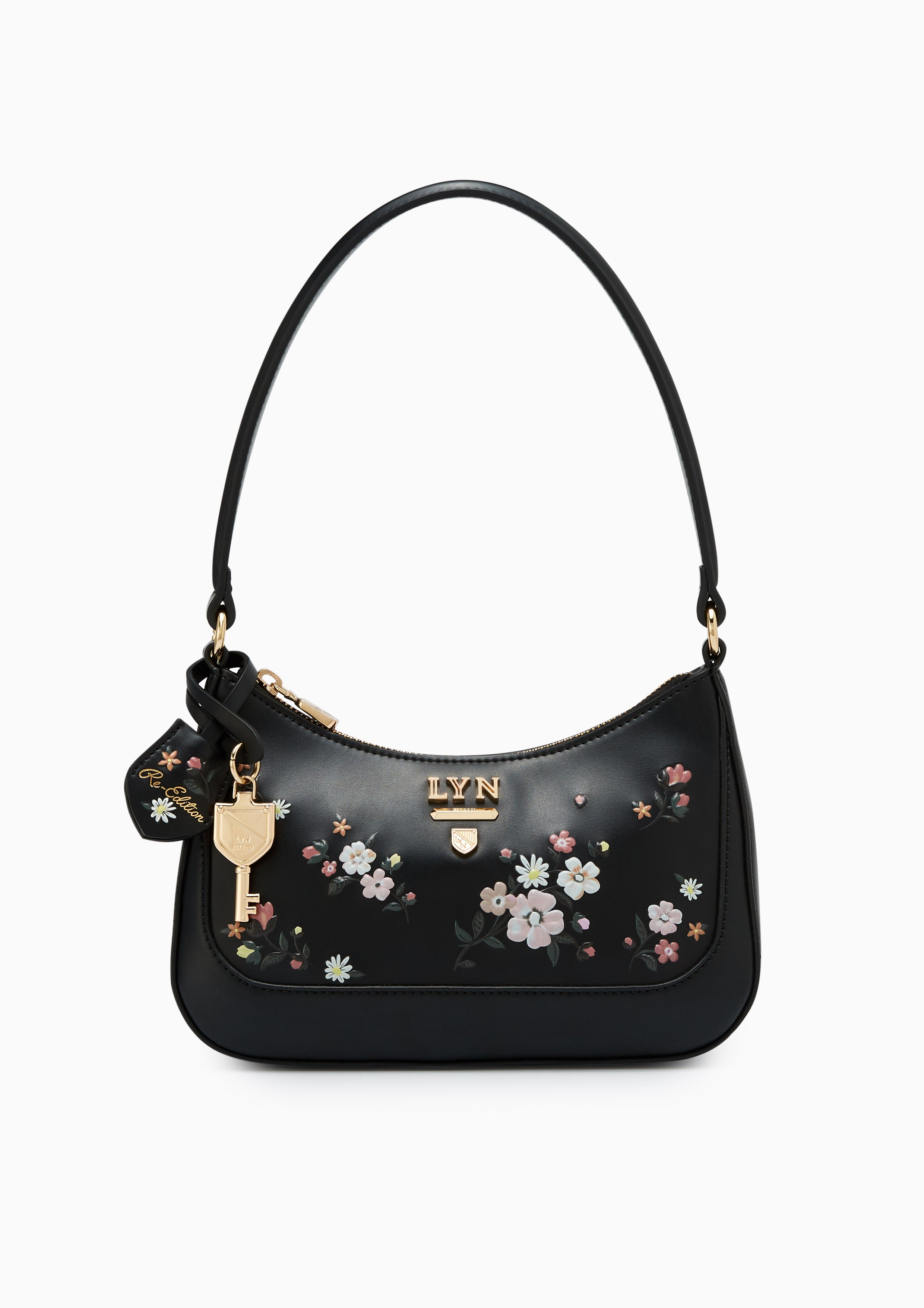 Botanic Rosee S Shoulder Bag Printed Black