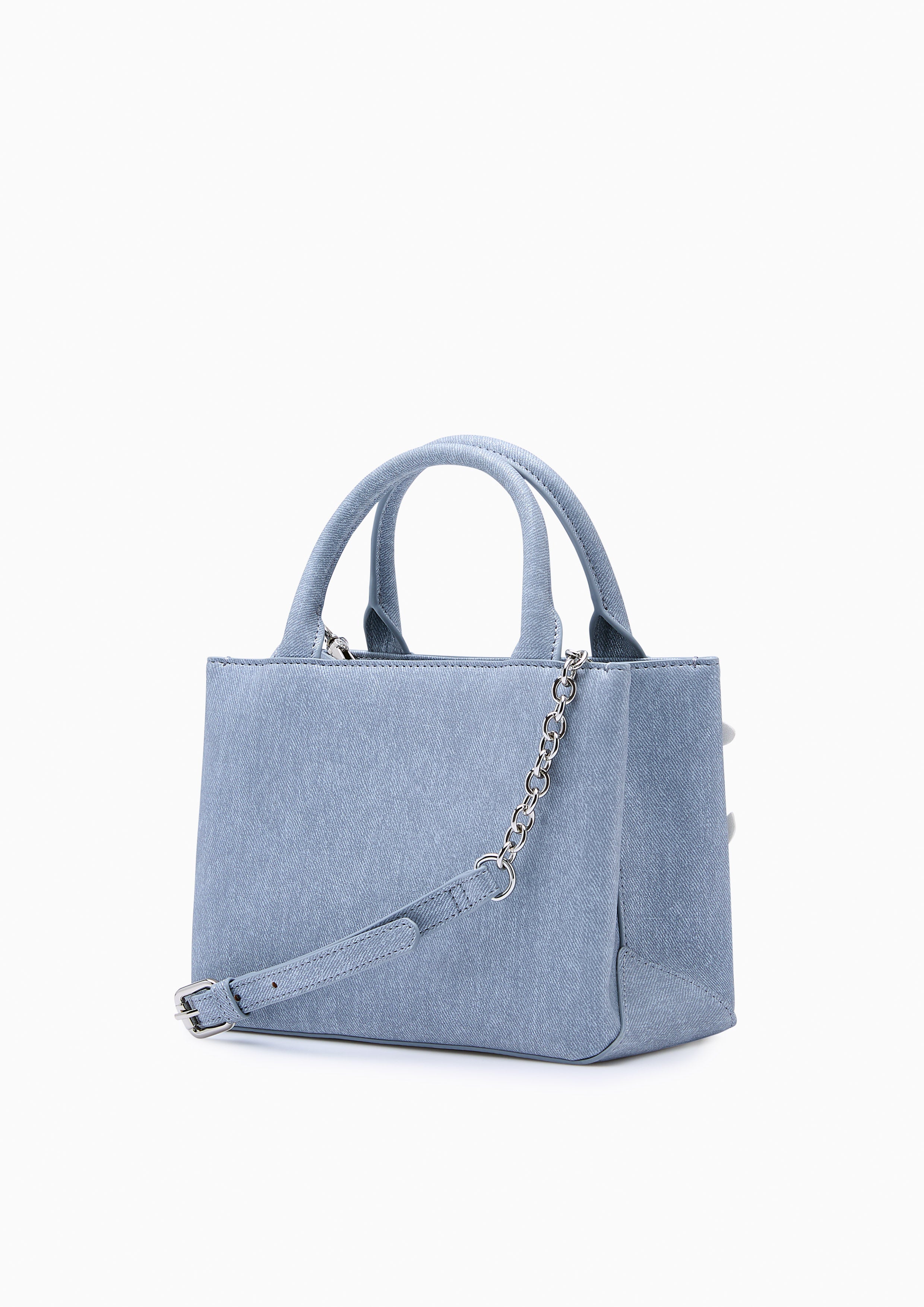 Papier M Top Handle Bag Blue