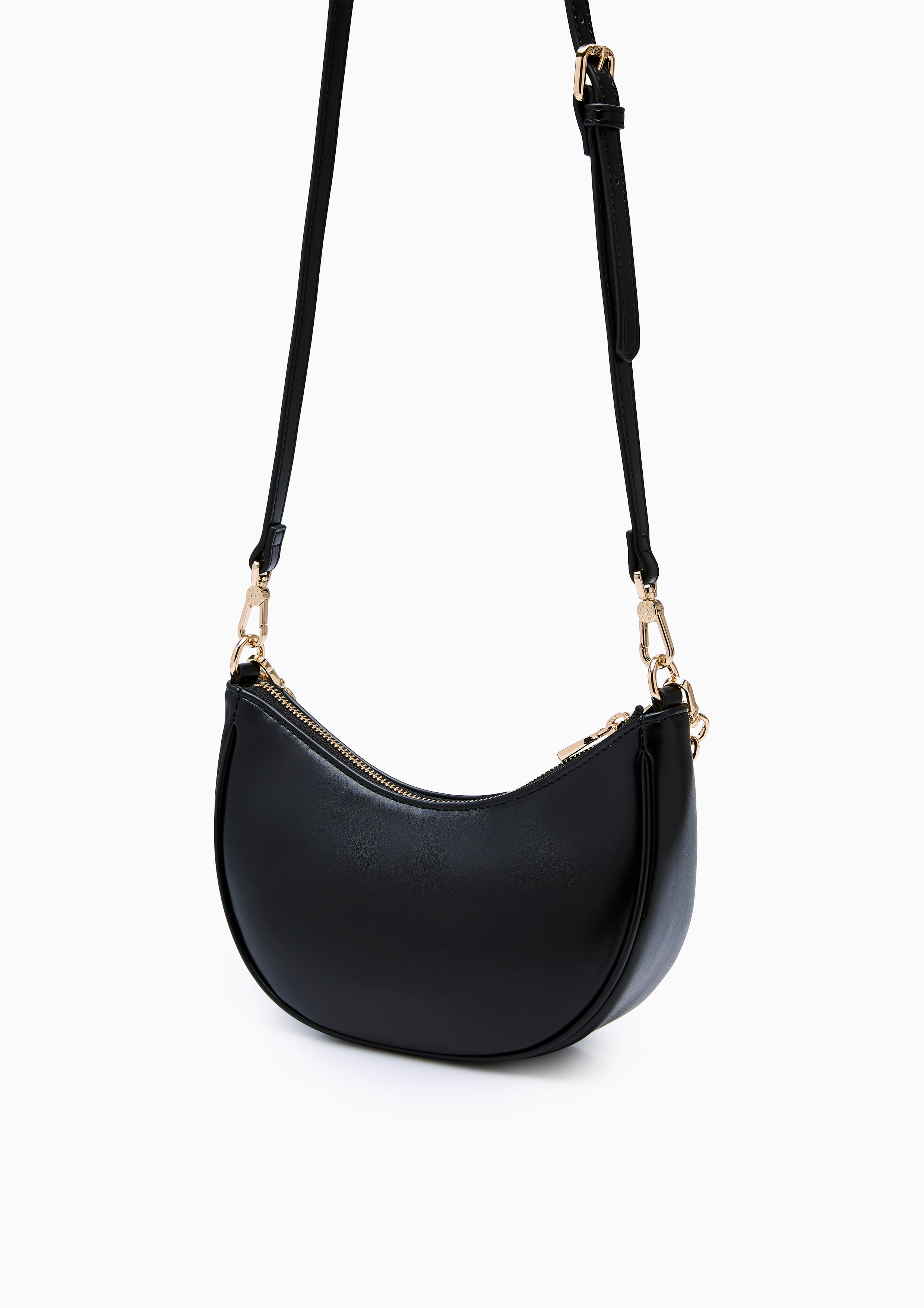 Papier Metal S Shoulder Bag Black