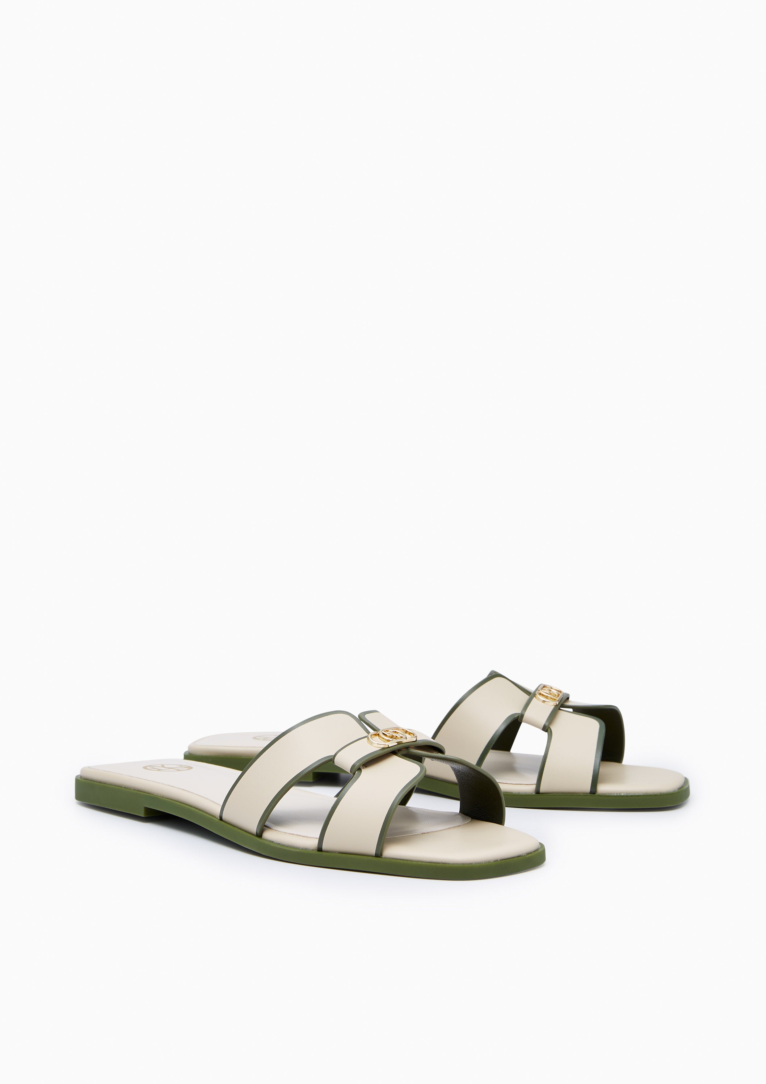 Hey'25 Flat Sandals Green