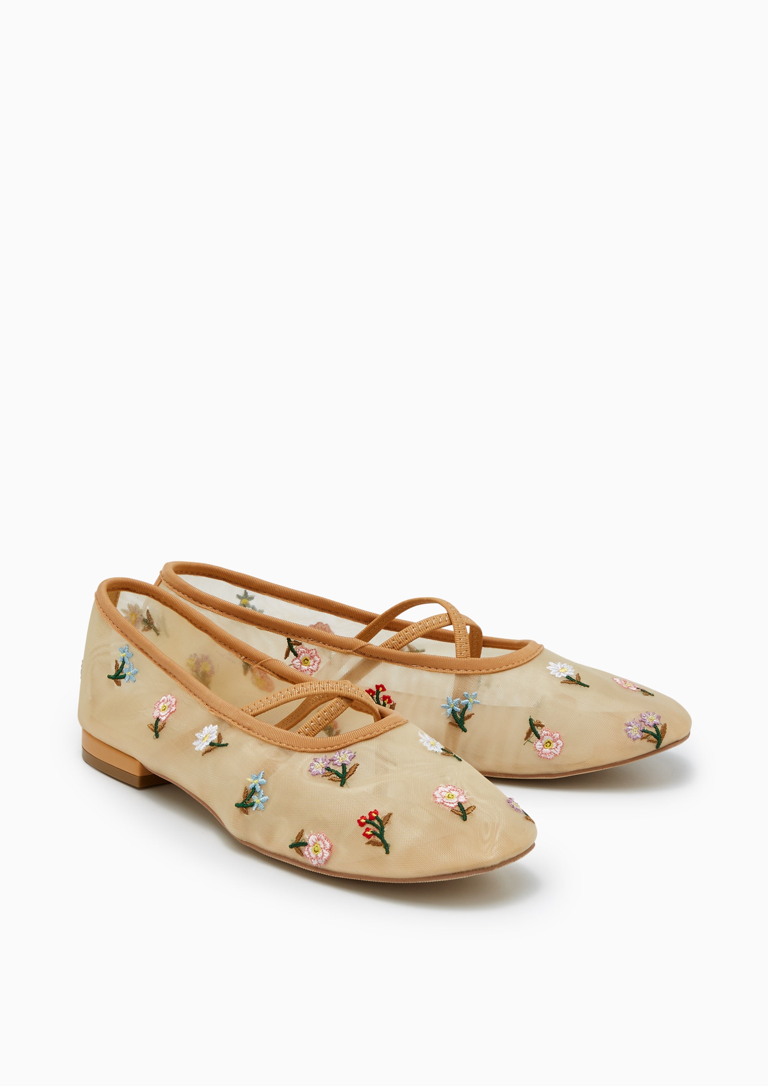 Kennedy Flat Ballerinas Beige