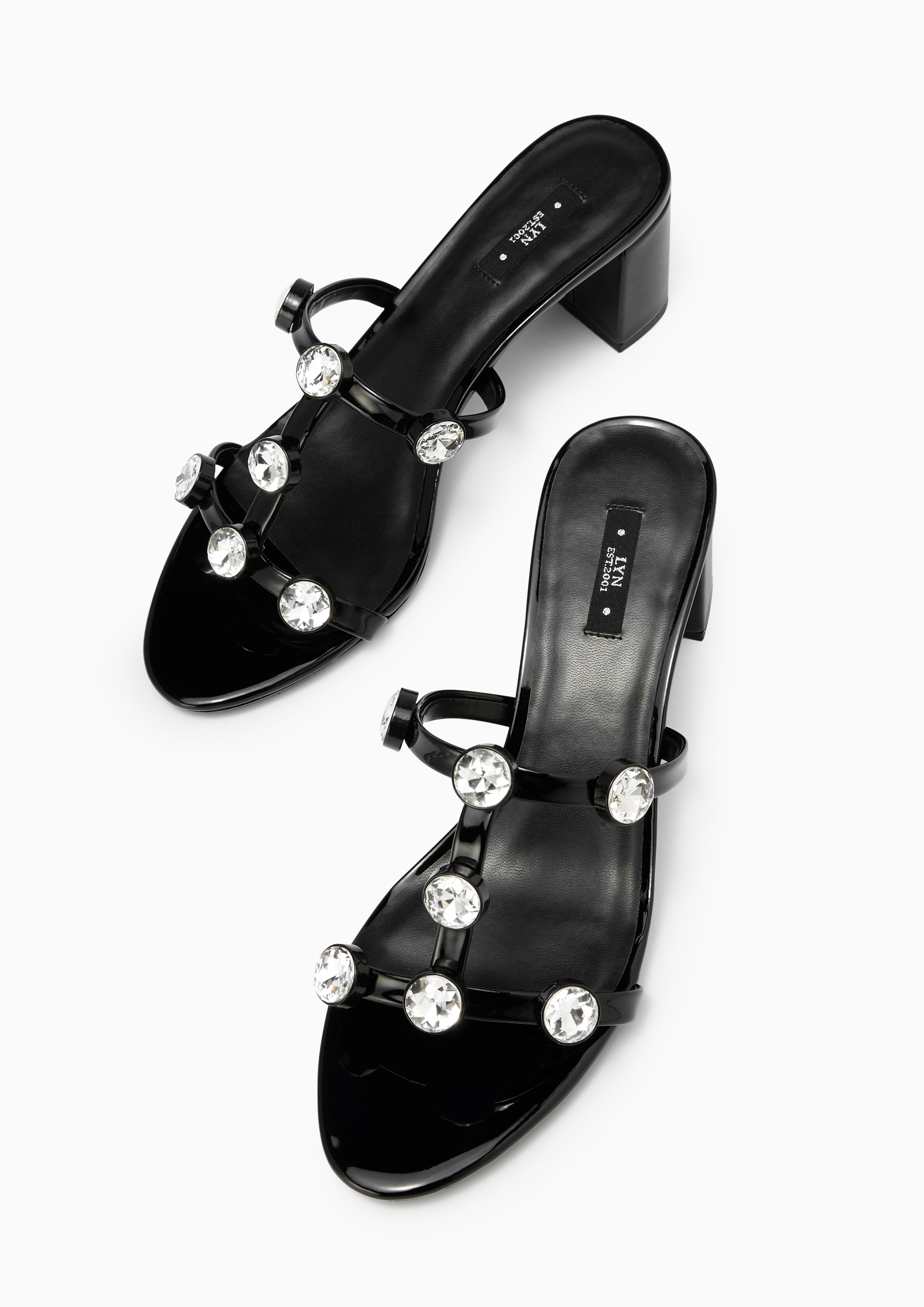 Kirby Mid Heels Black
