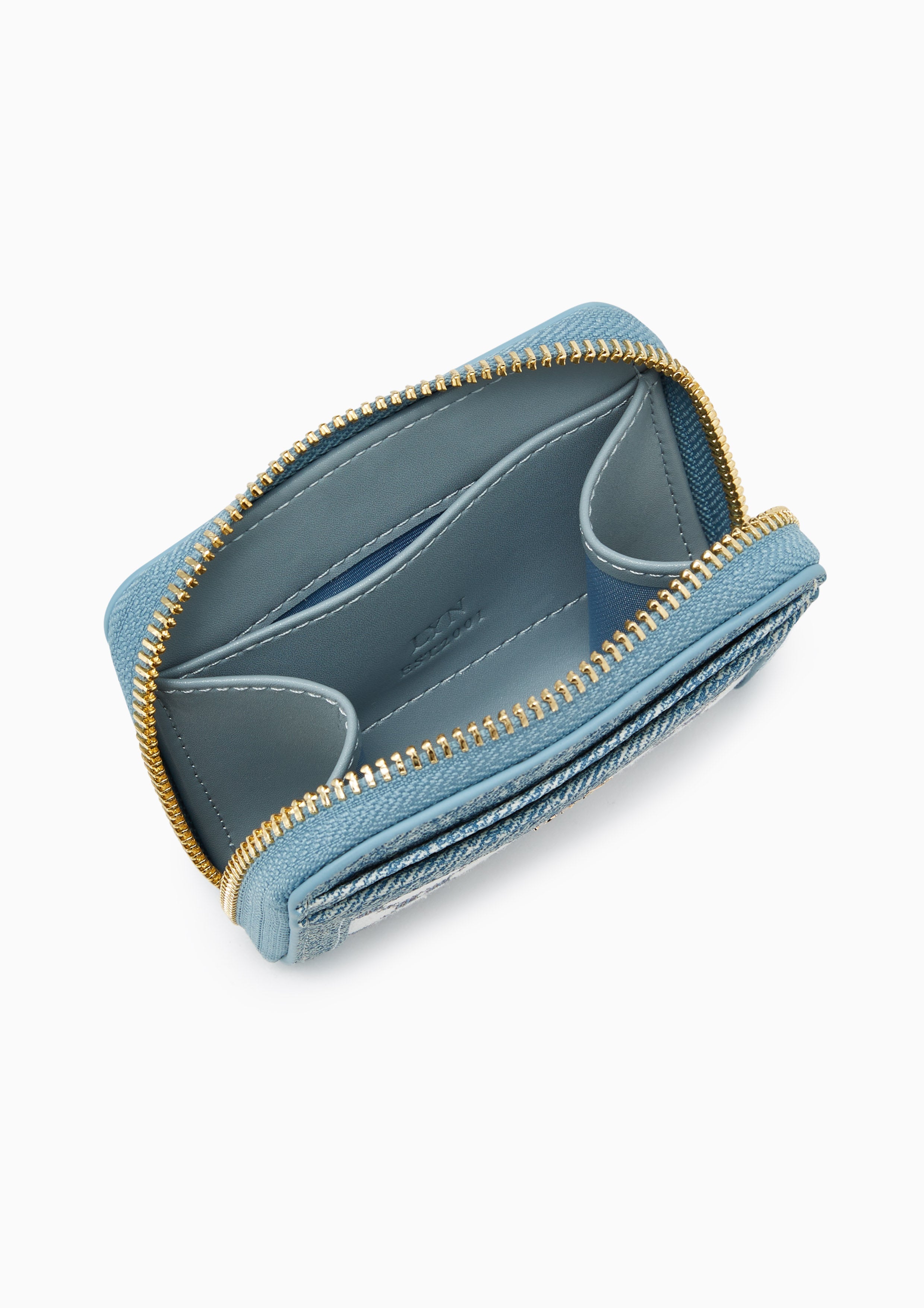 Bae Zip Around Short Wallet Blue