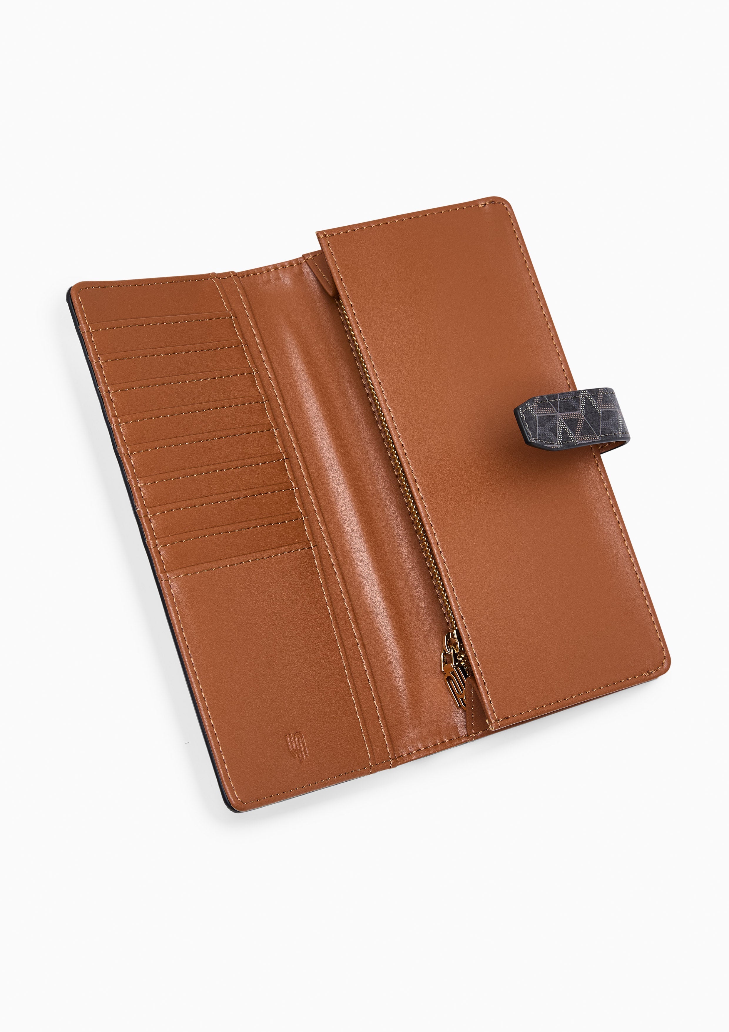 Jujubee Infinite Long Wallet Brown